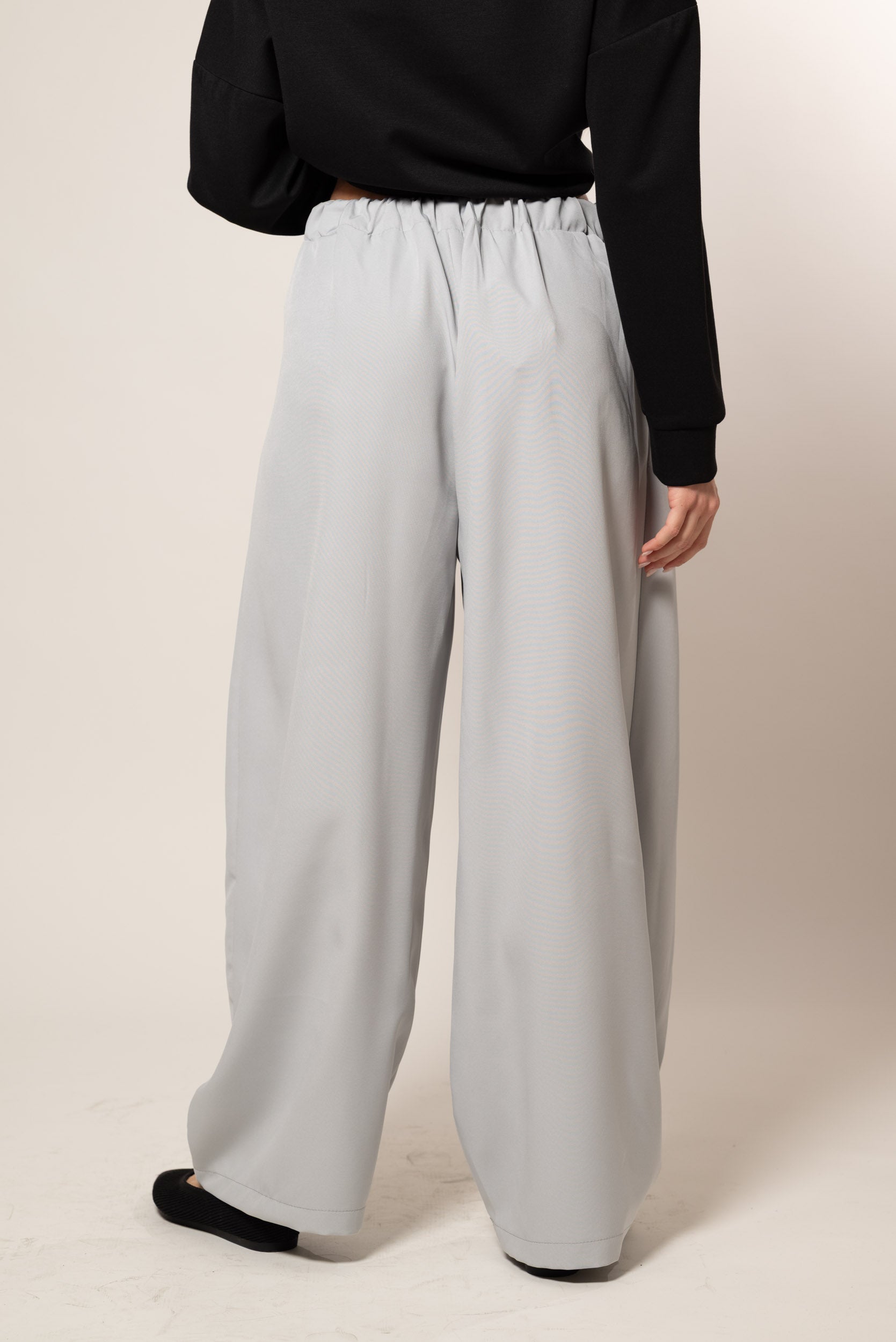 Pantalone a portafoglio|Colore:Grigio chiaro