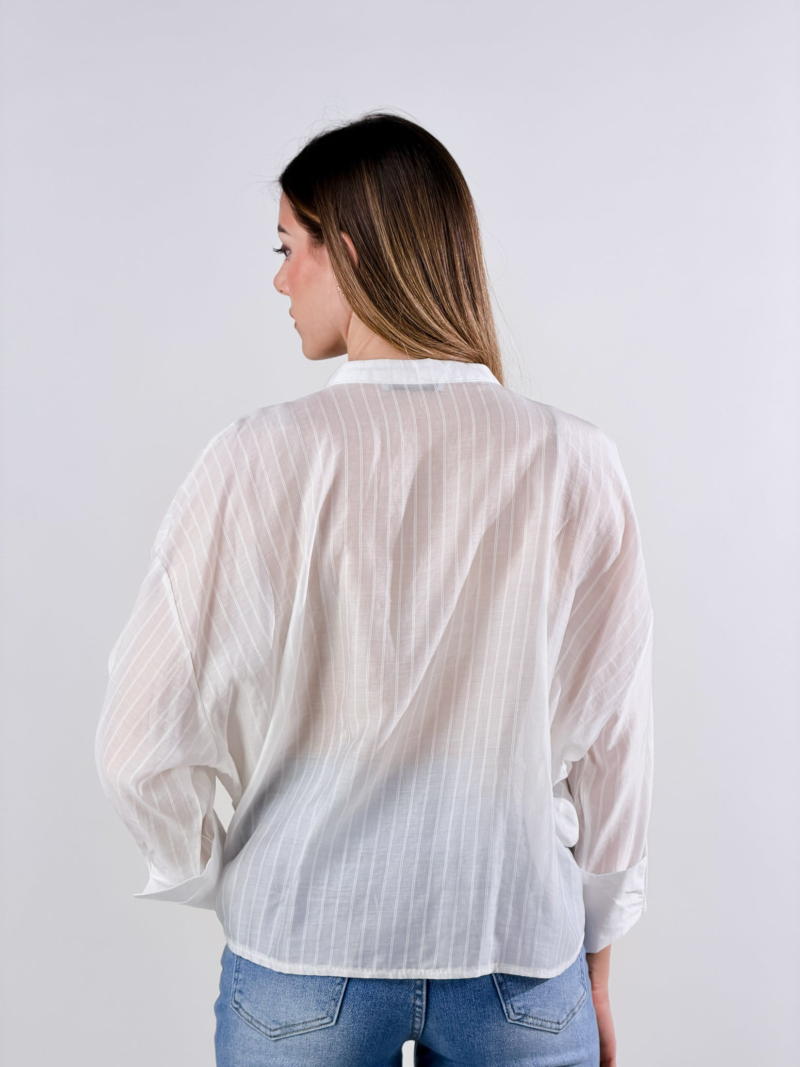 Camicia Ballon|Colore:Bianco