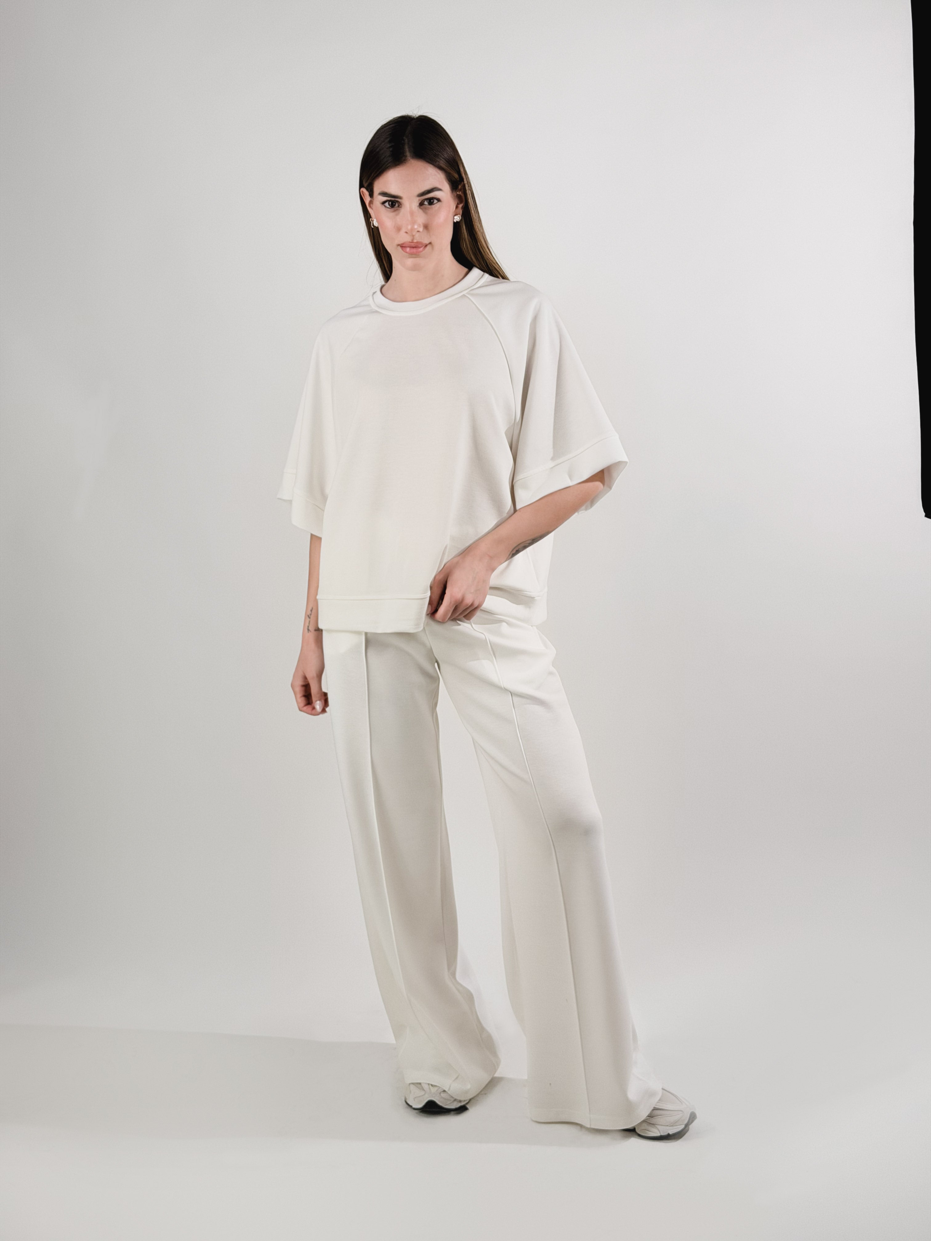 Pantalone L|Colore:Panna