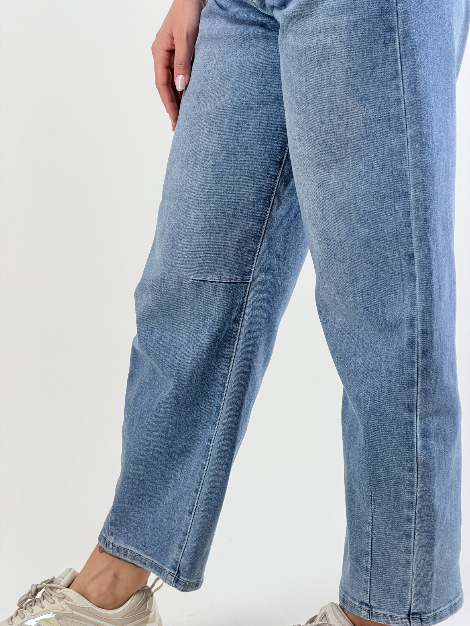 Jeans Mom fit|Colore:Blu medio