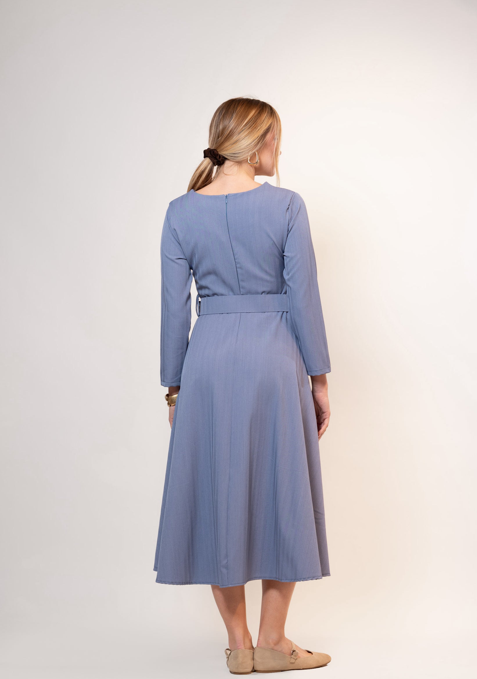 Abito Belt|Colore:Jeans