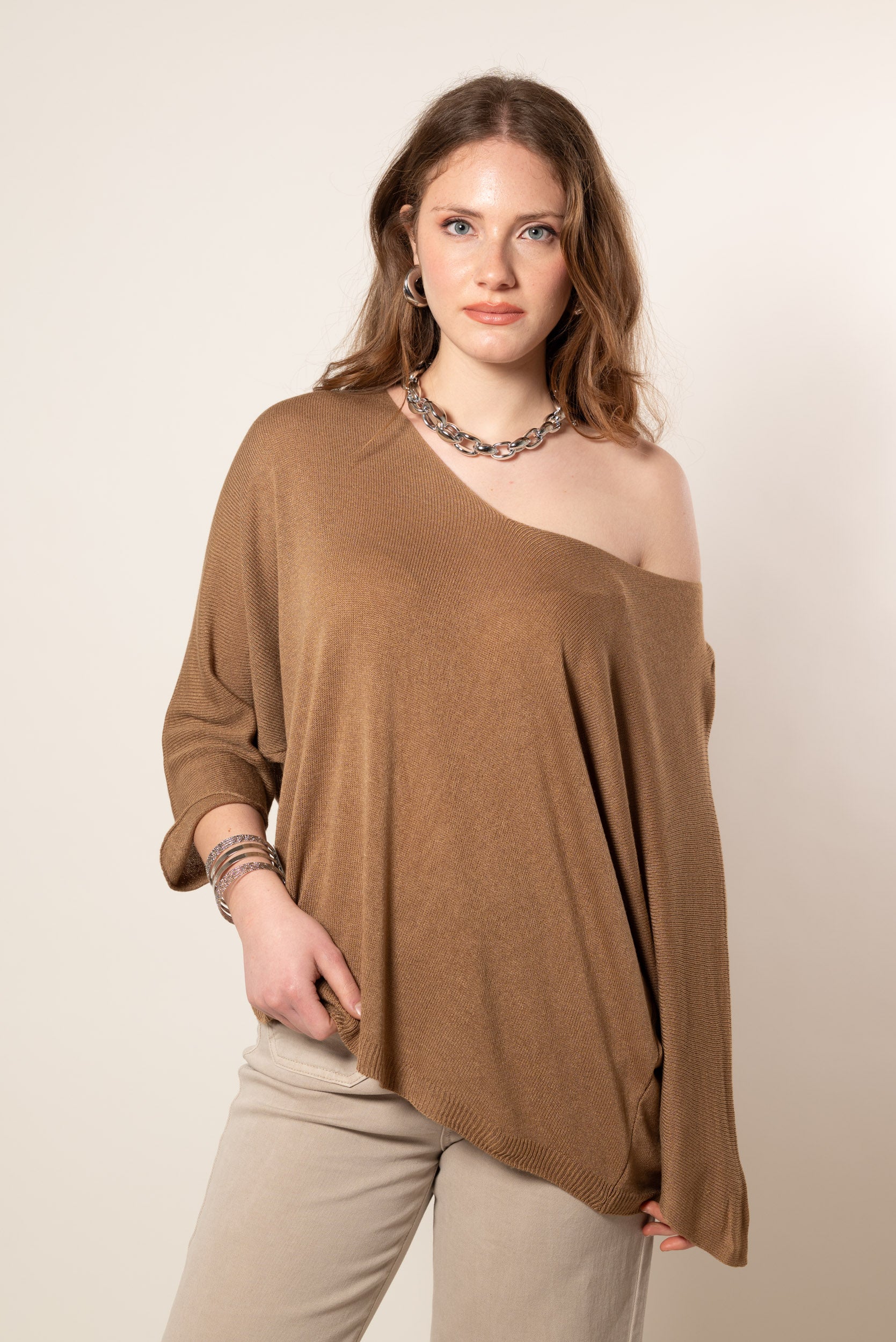 Maglia Selly|Colore:Cammello