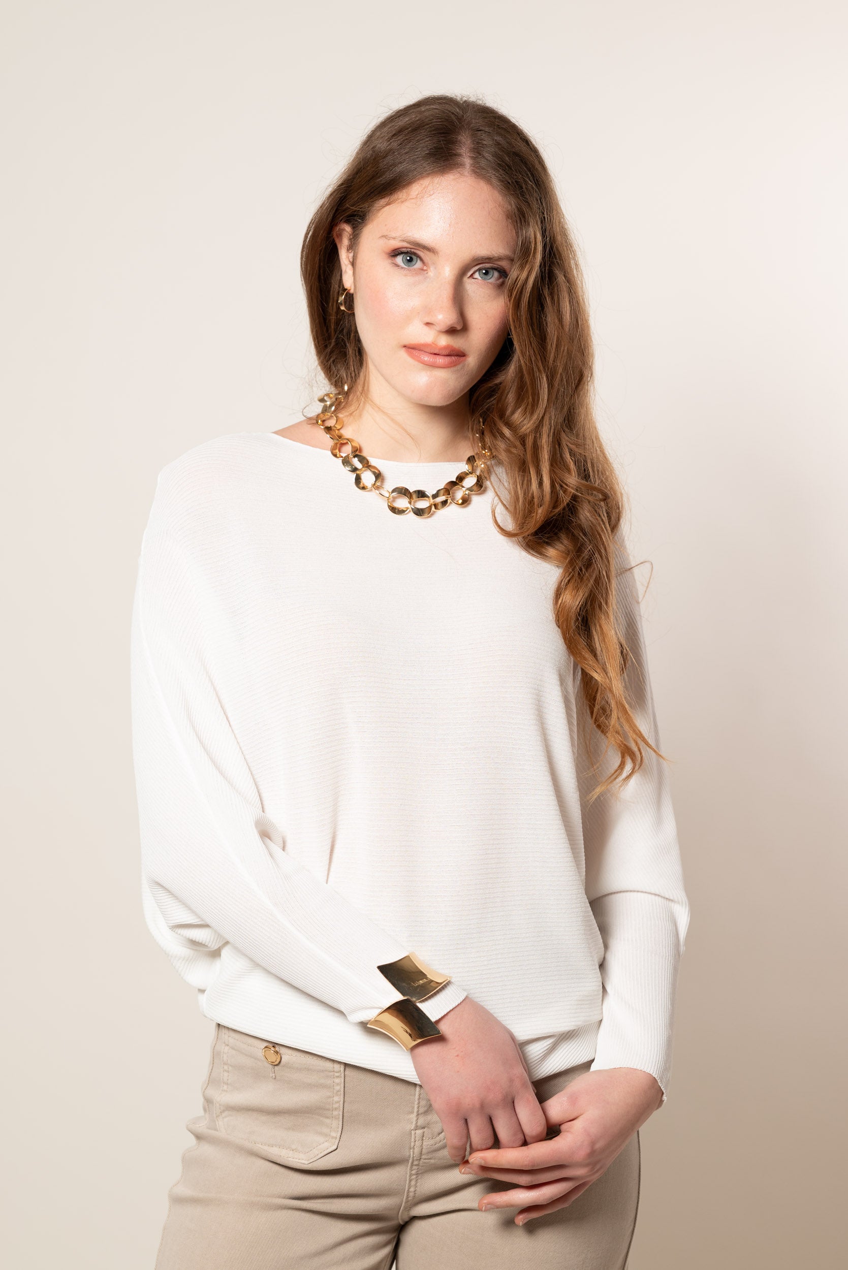 Maglia Barchetta|Colore:Bianco