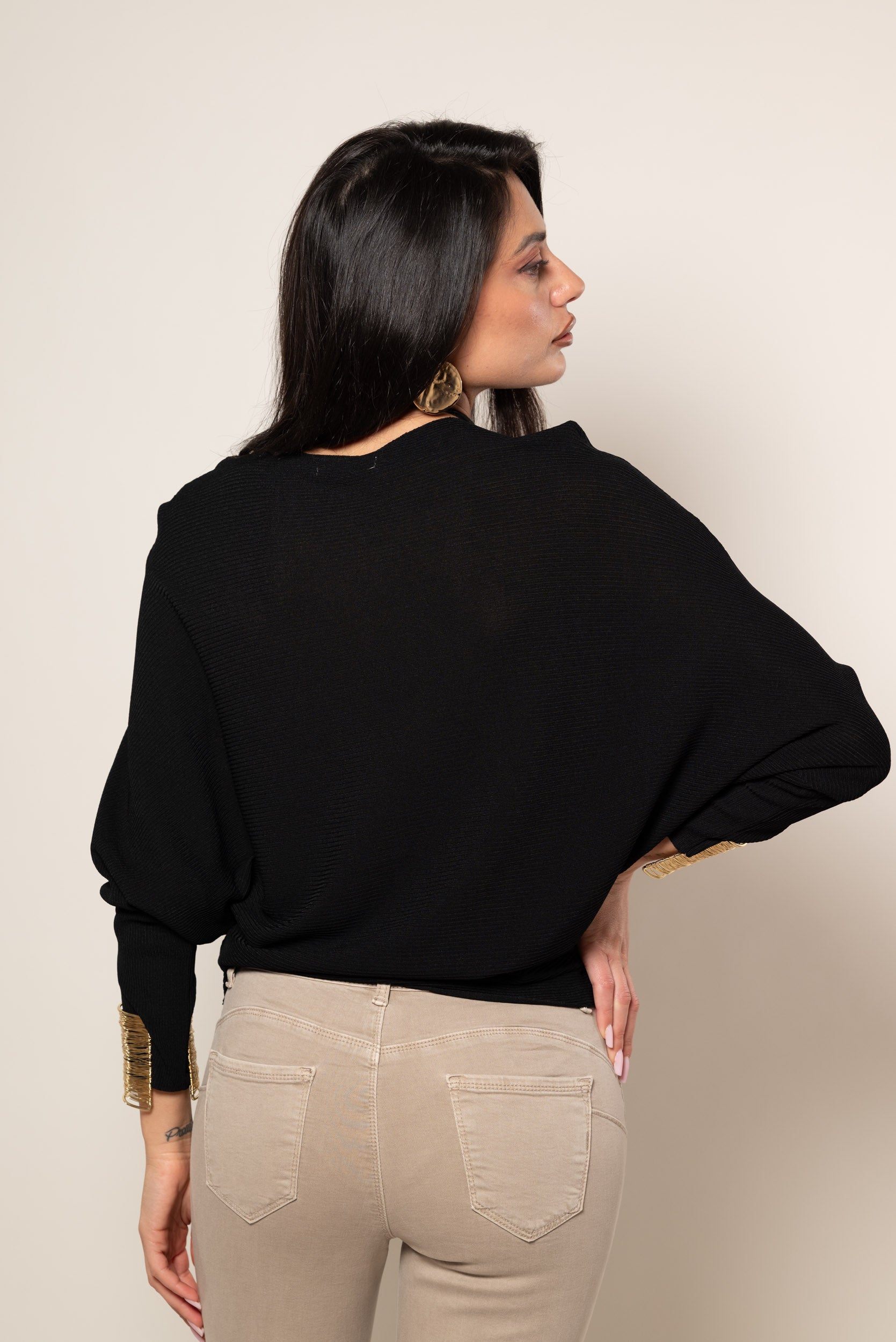 Maglia Barchetta|Colore:Nero