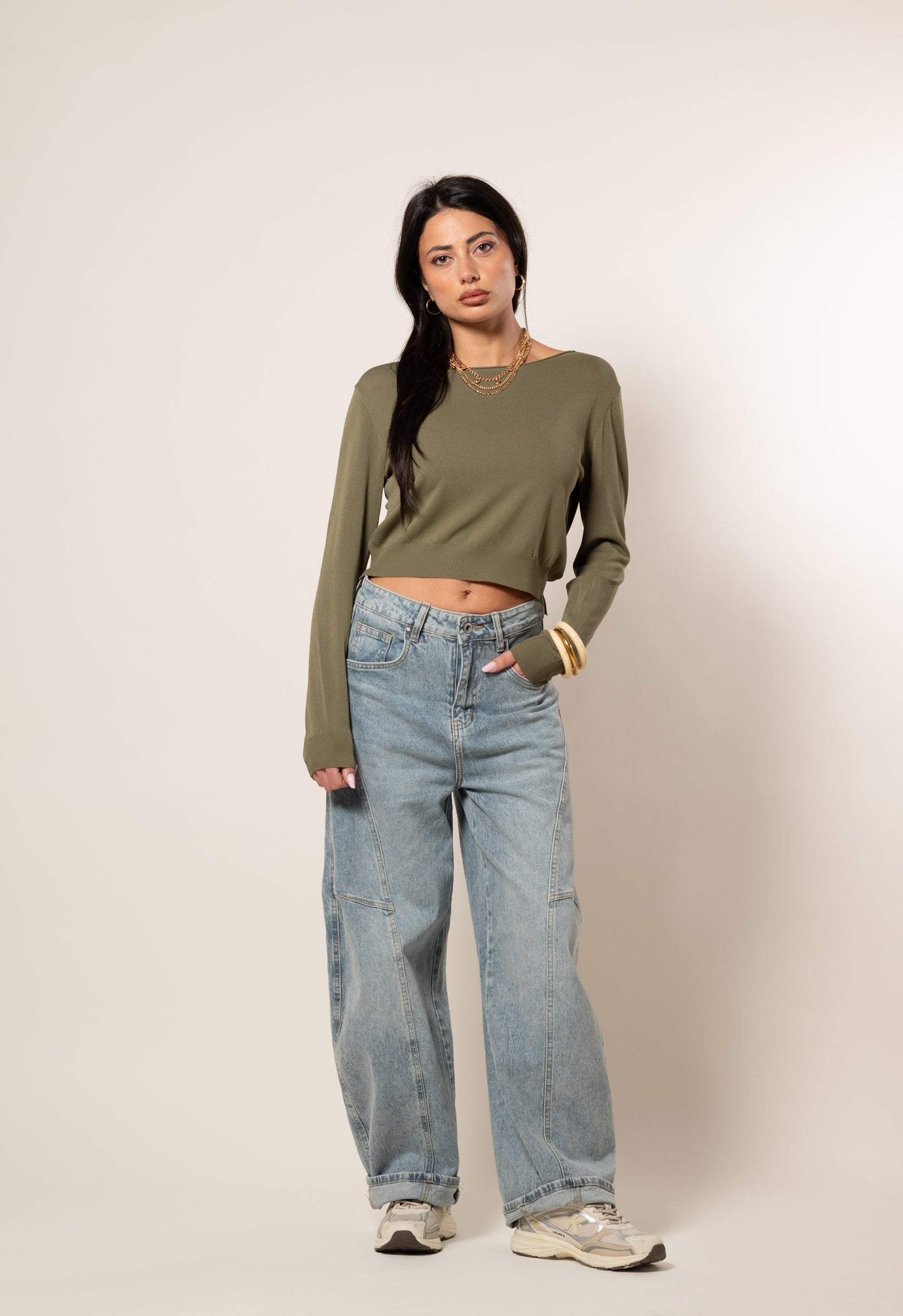 Jeans Super Barrel|Colore:Blu medio