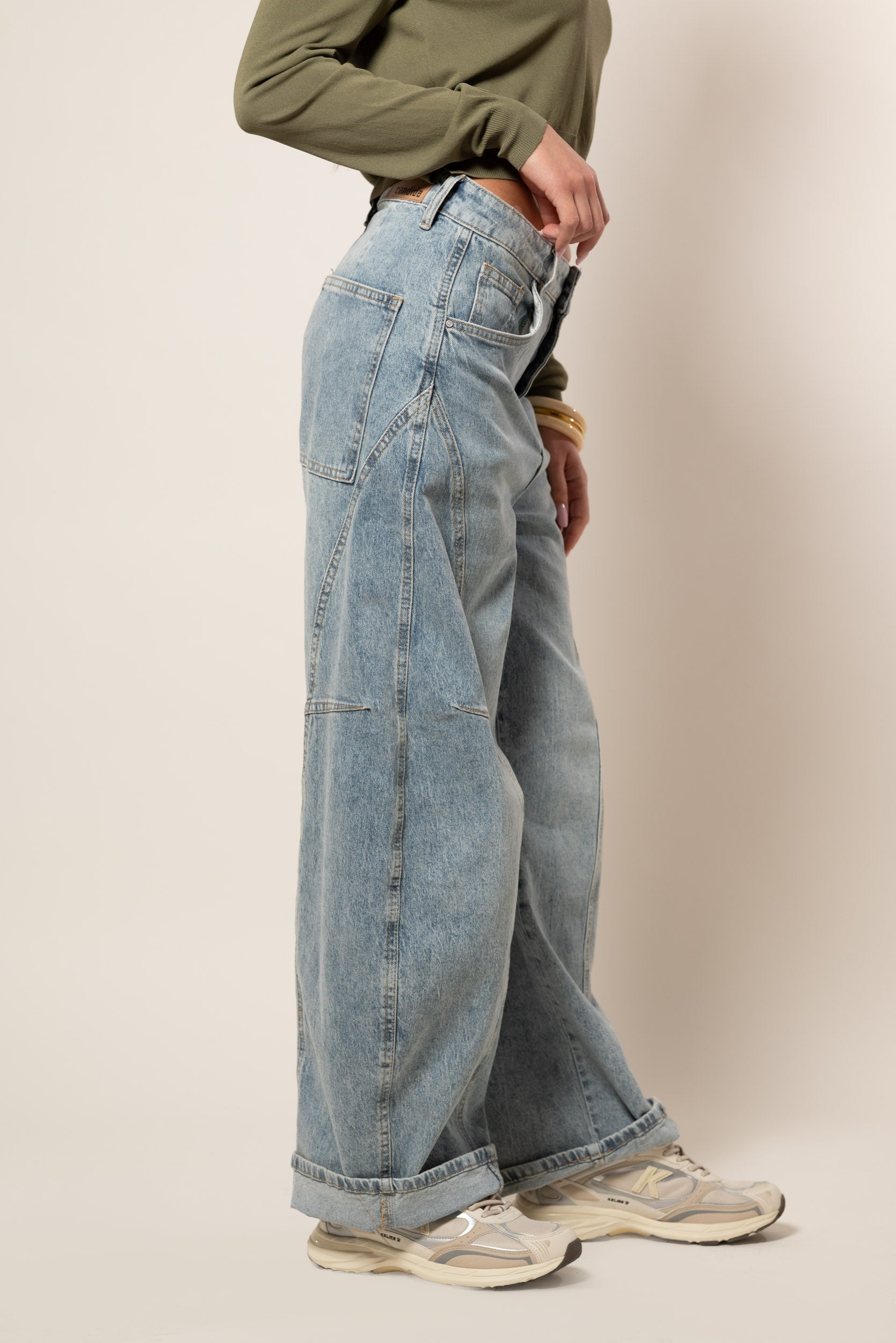 Jeans Super Barrel|Colore:Blu medio