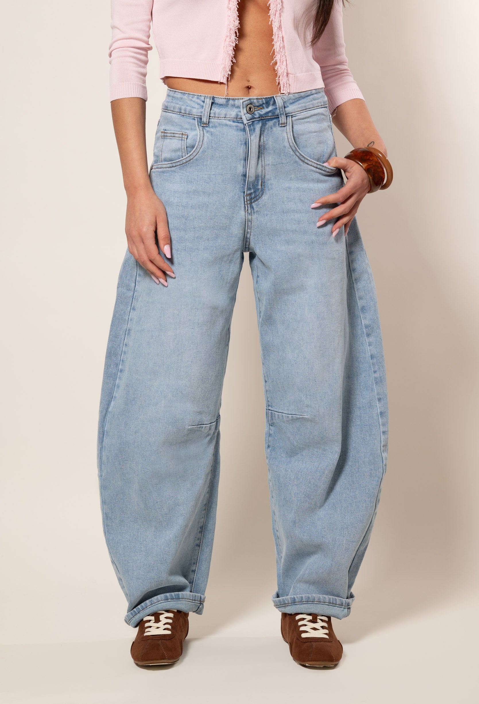 Jeans louvre|Colore:Azzurro chiaro