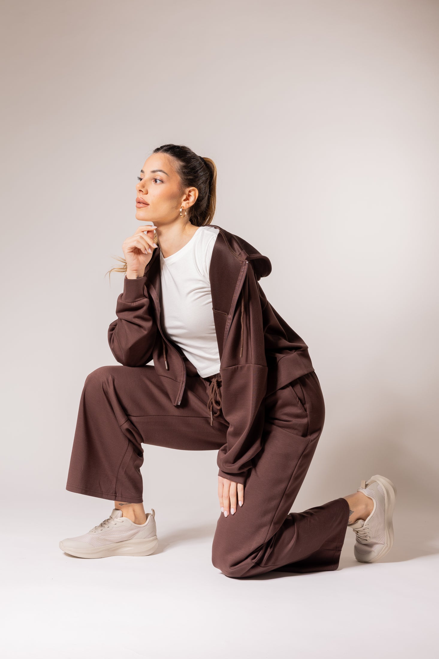 Completo sportivo|Colore:Caffe