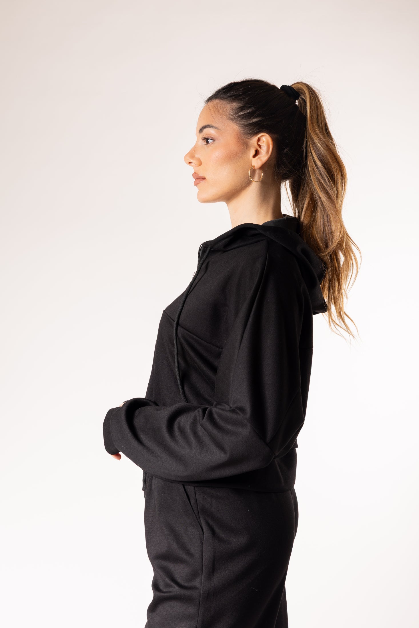 Completo sportivo|Colore:Nero