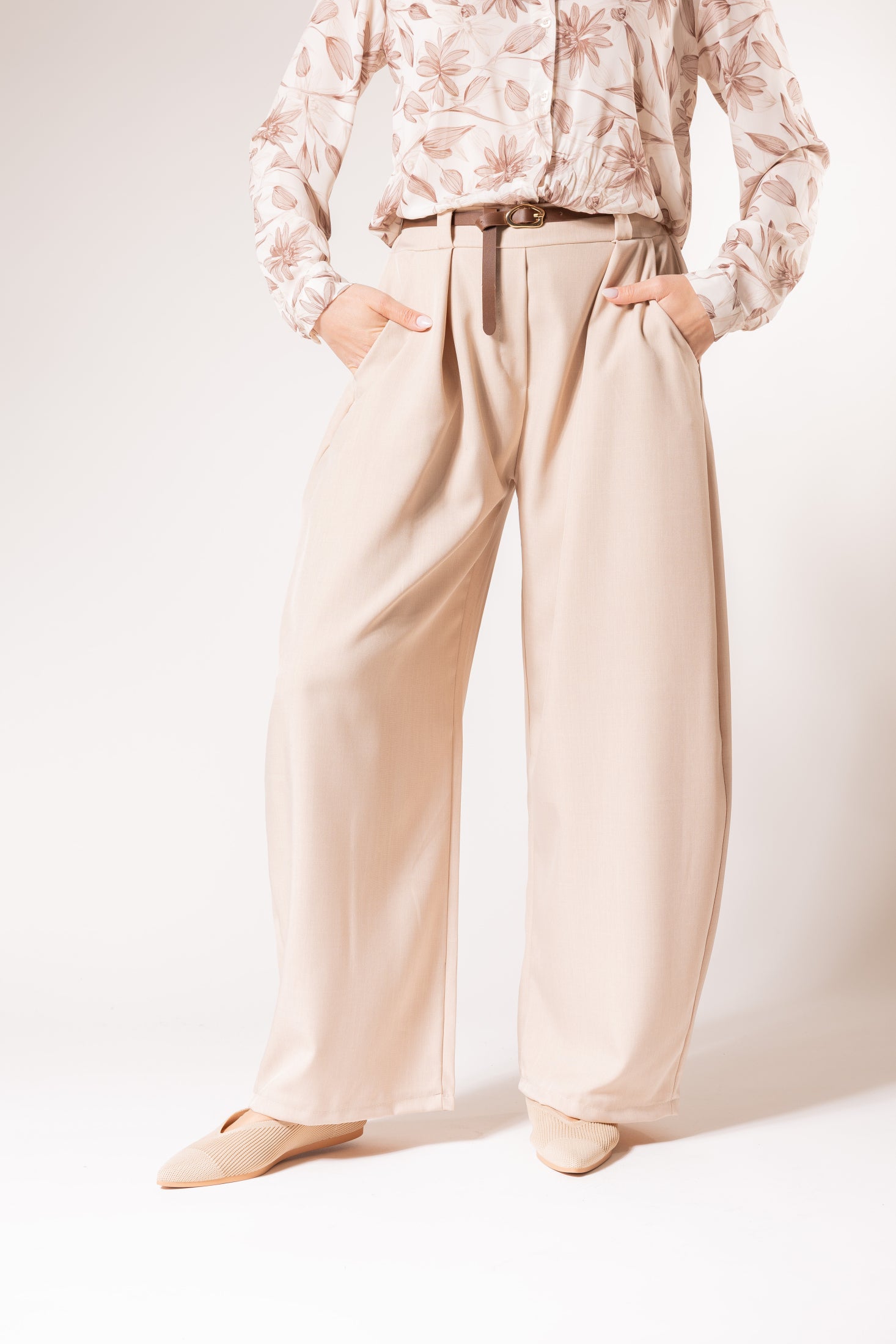Pantalone Sabri|Colore:Beige scuro