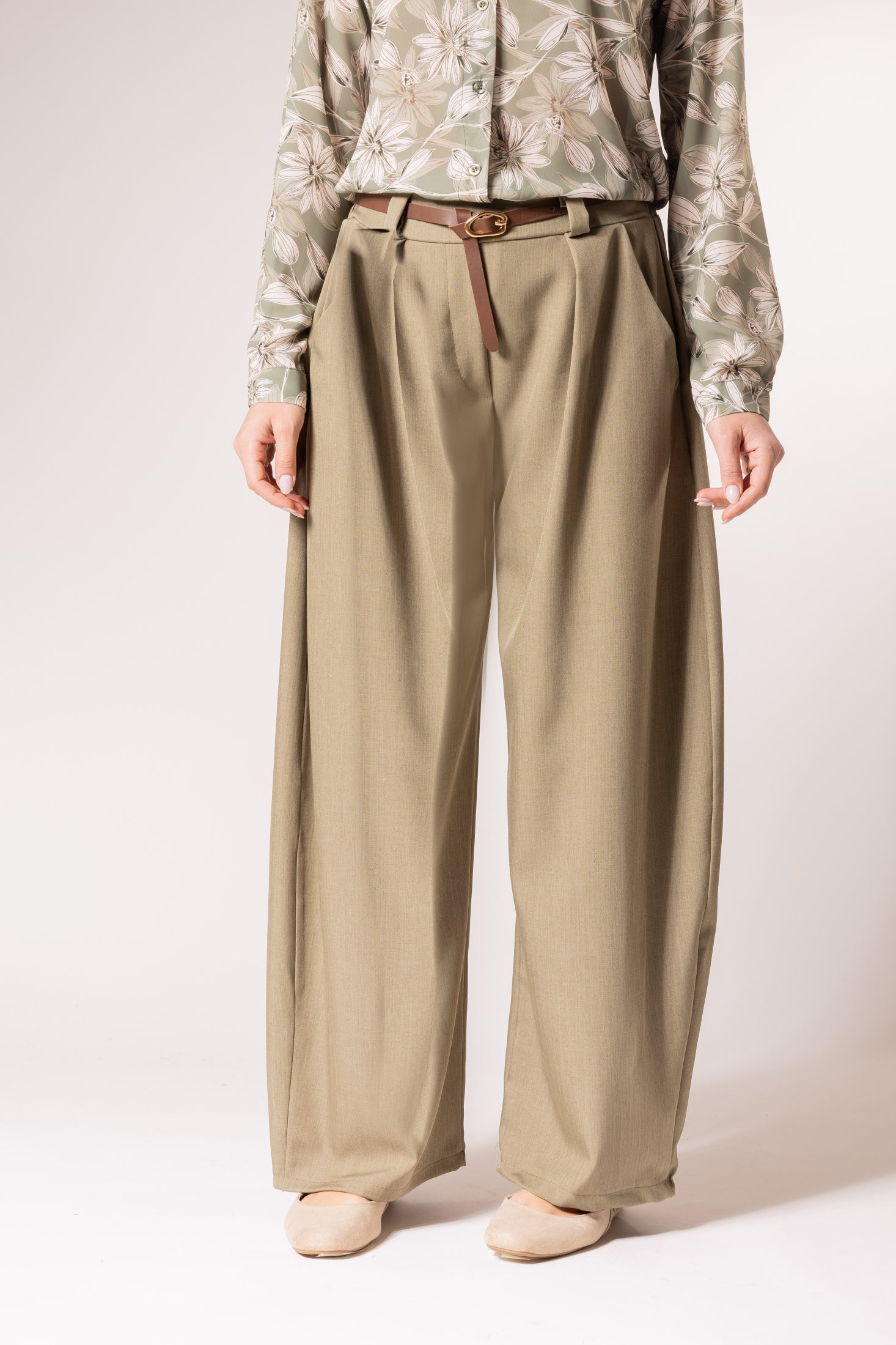 Pantalone Sabri|Colore:Verde militare