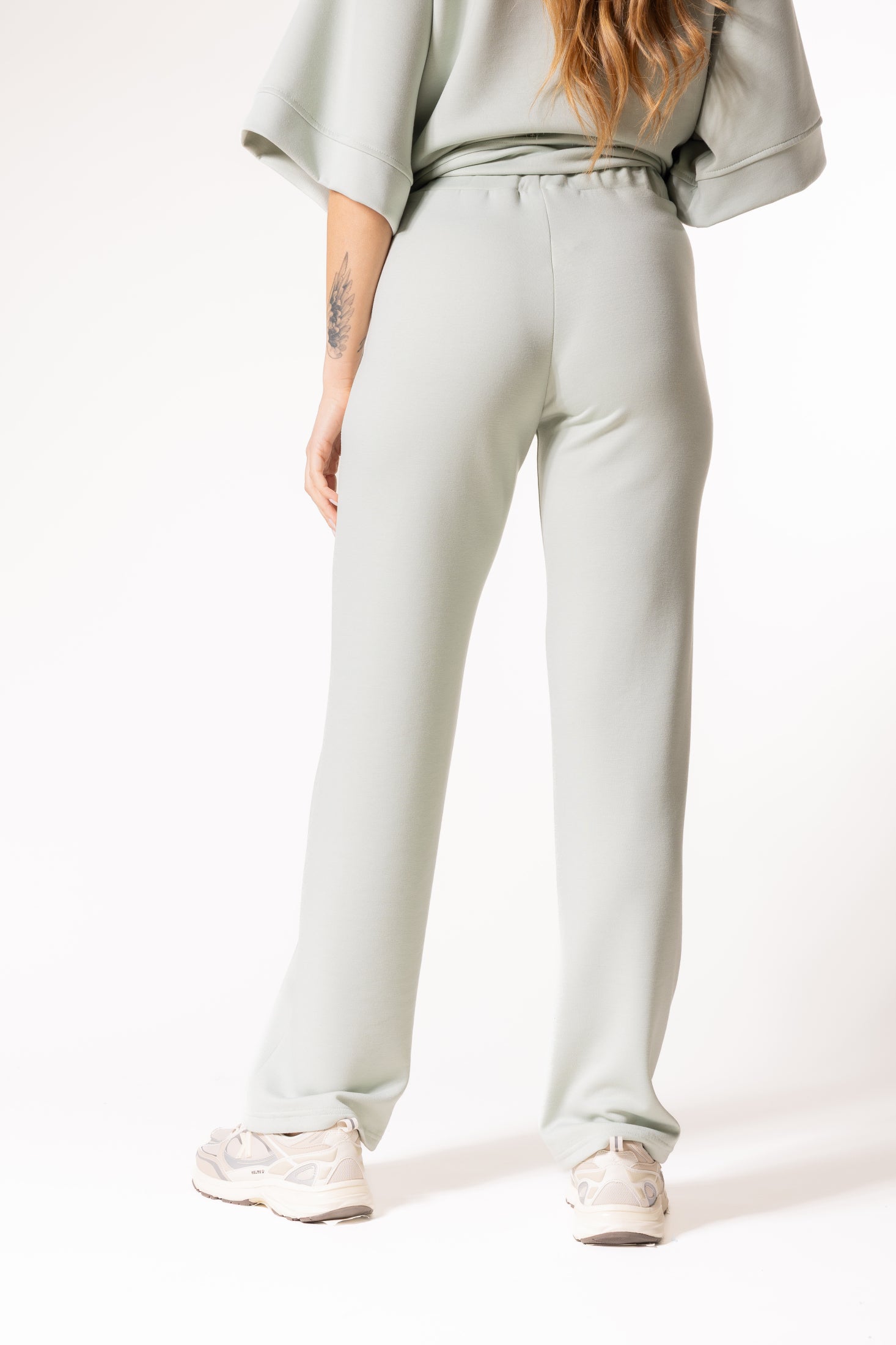 Panta felpa Basic|Colore:Menta