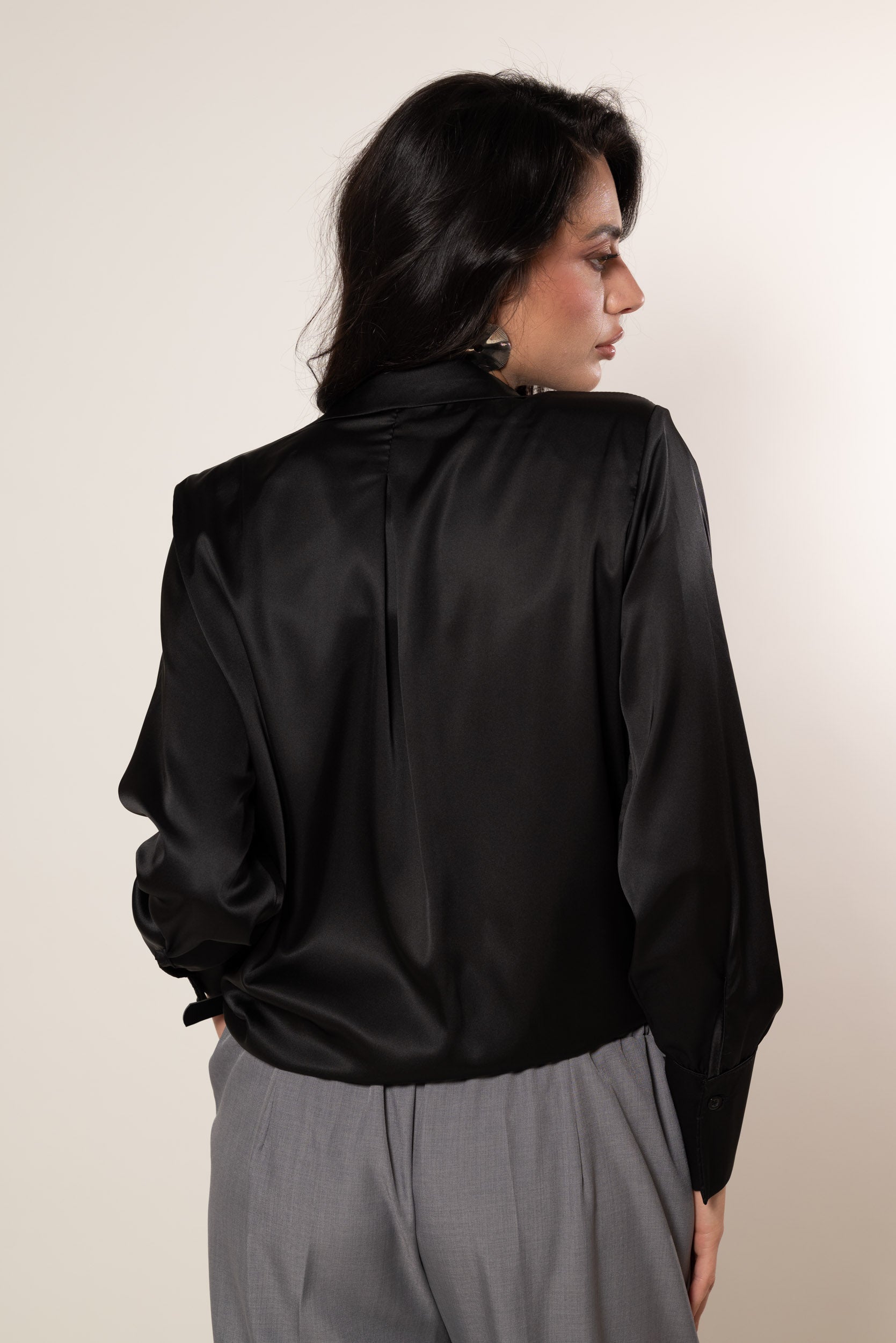 Camicia portafoflio|Colore:Nero