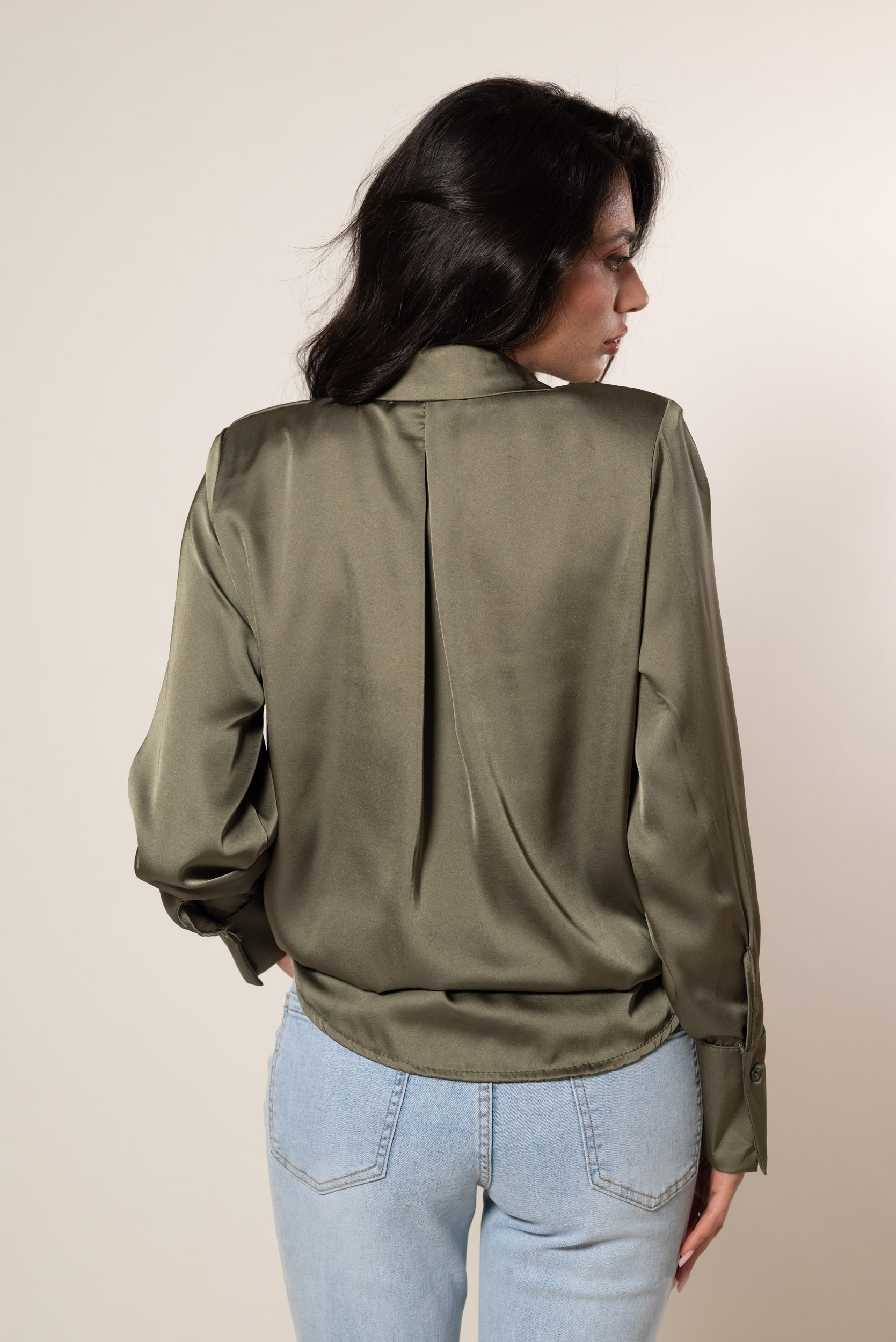 Camicia portafoflio|Colore:Verde salvia