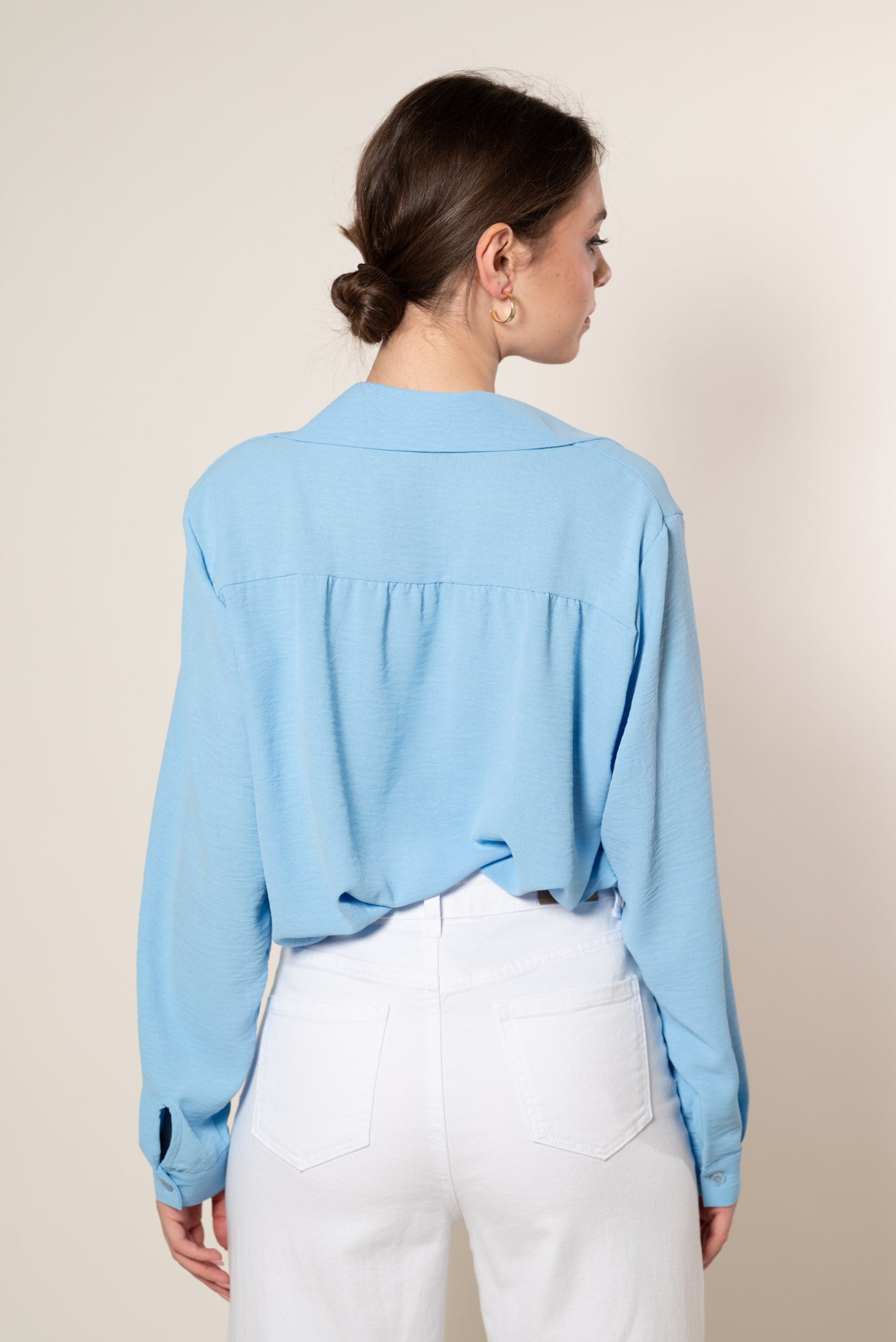 Camicia Alessia|Colore:Celeste