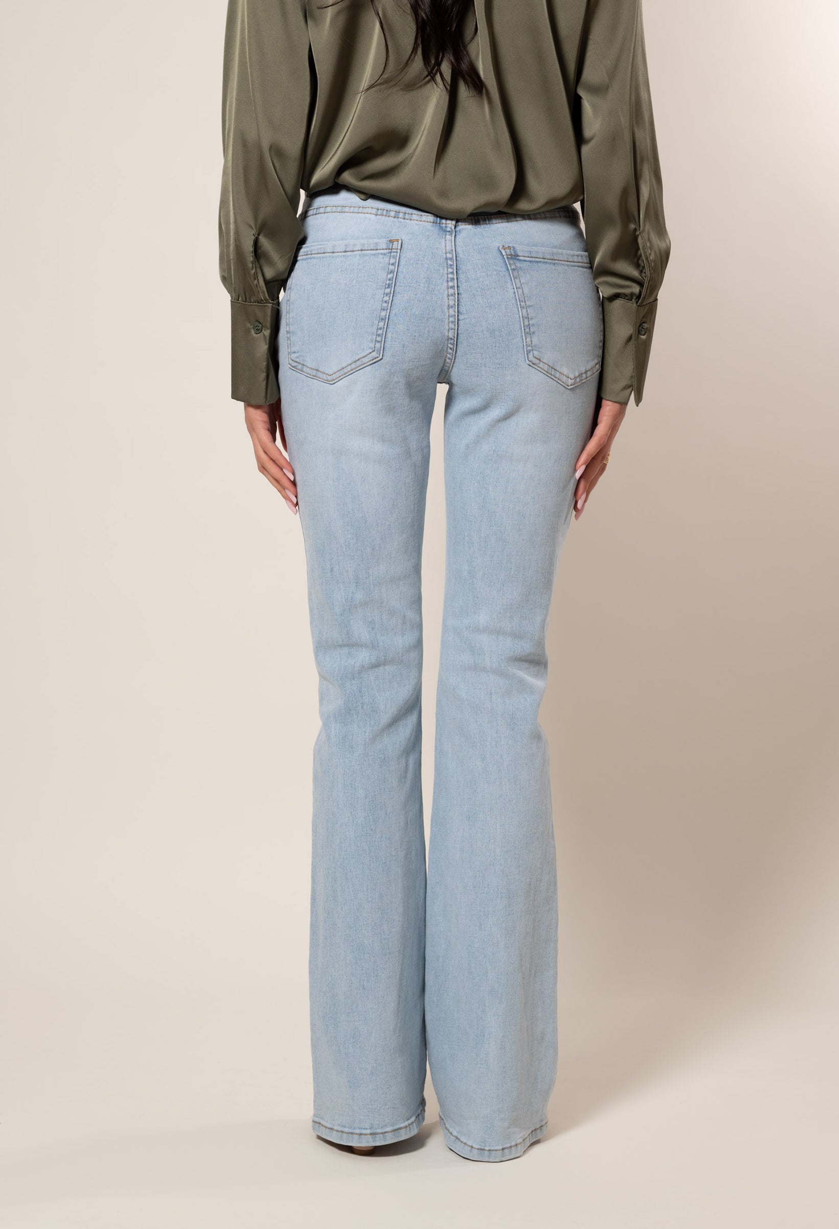 Jeans Zampa|Colore:Blu chiaro