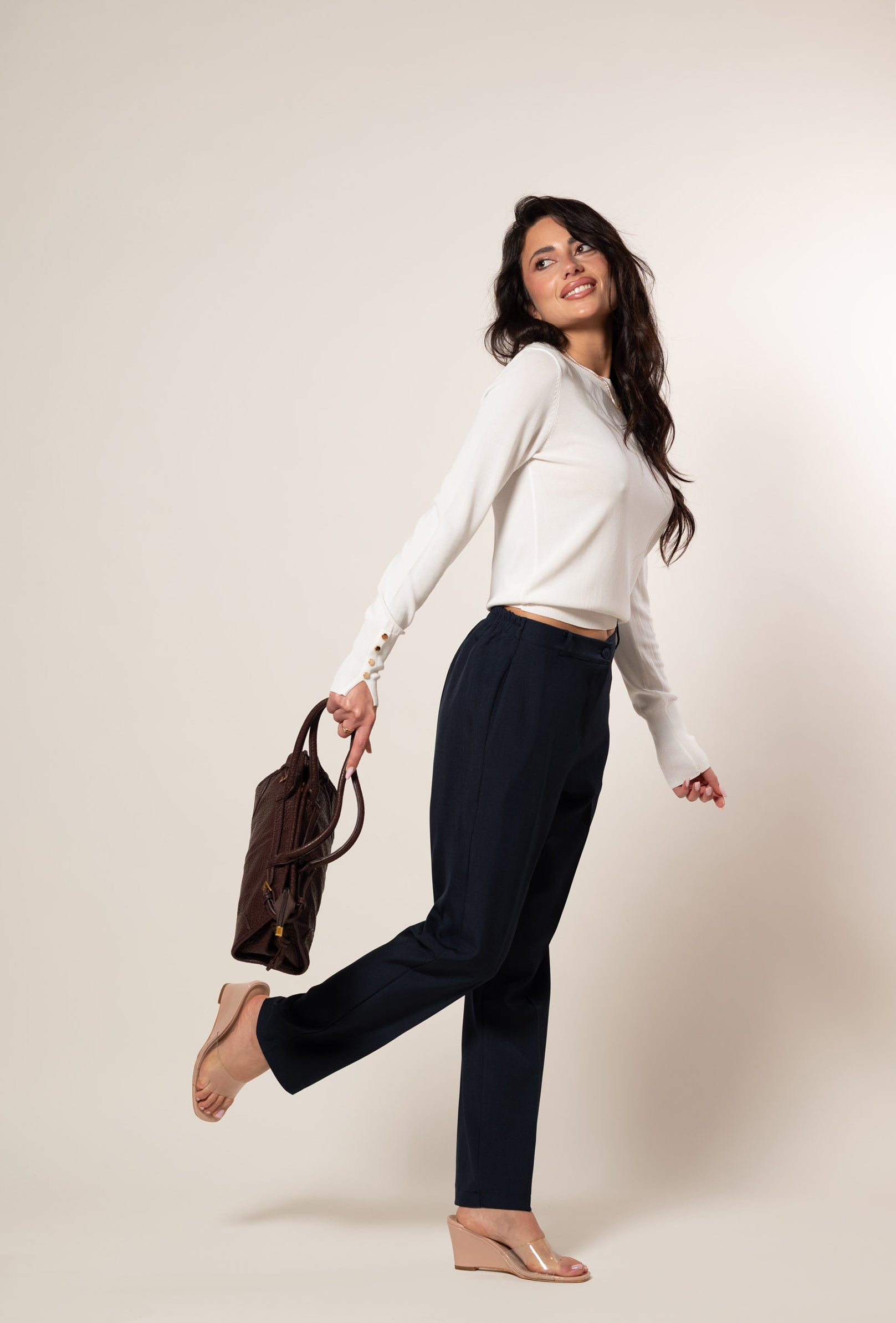 Pantalone Sibilla|Colore:Blu