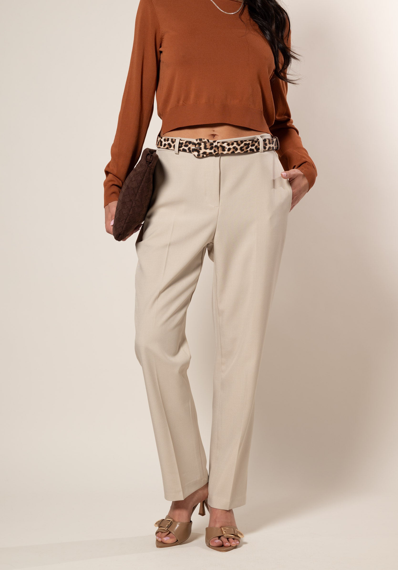 Pantalone Sibilla|Colore:Beige
