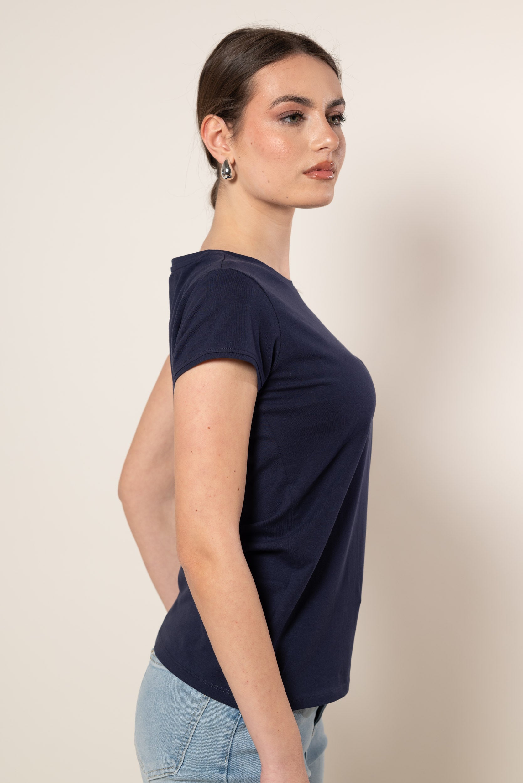 T- Shirt Basic|Colore:Blu navy