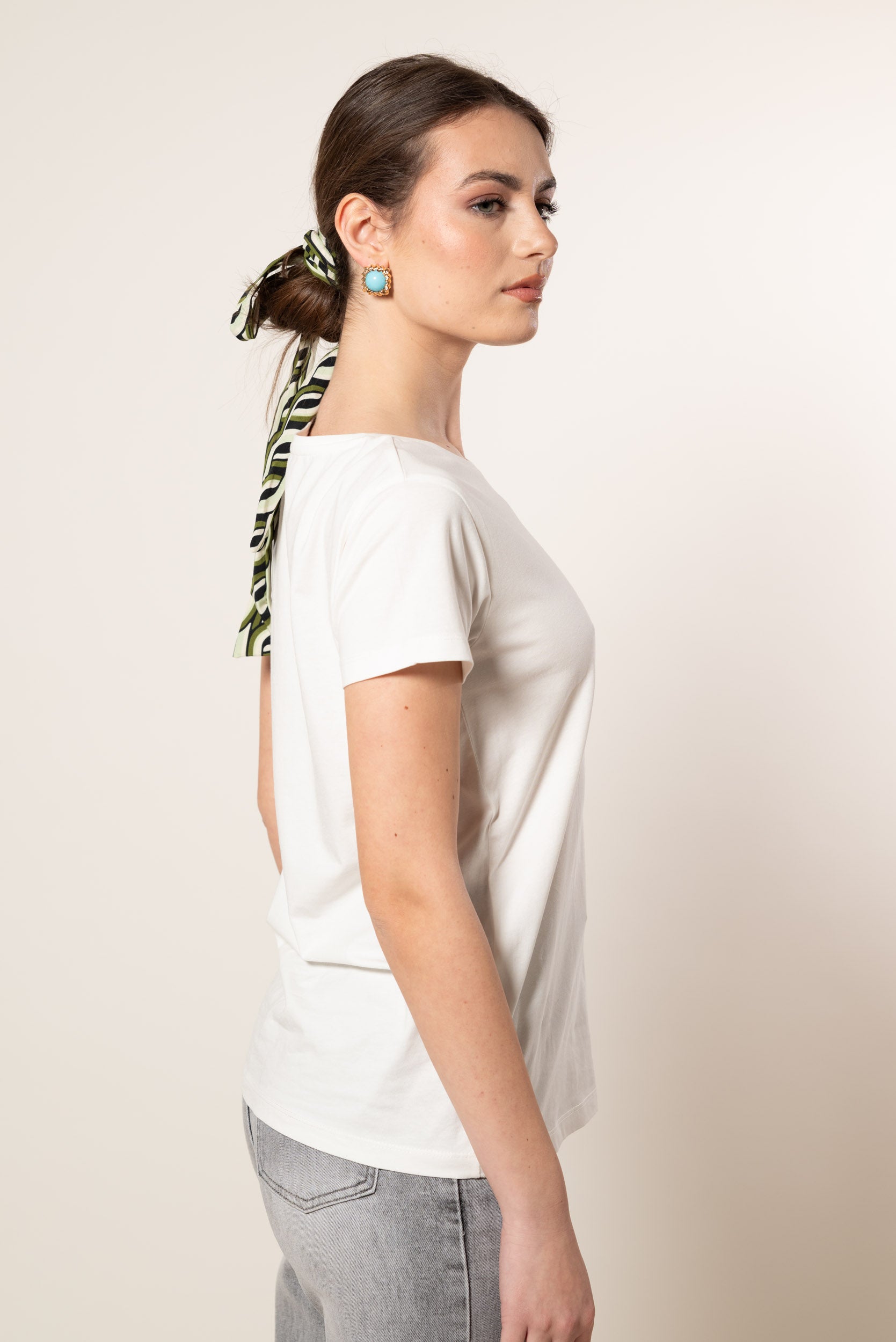 T - Shirt Cocktail|Colore:Bianco latte