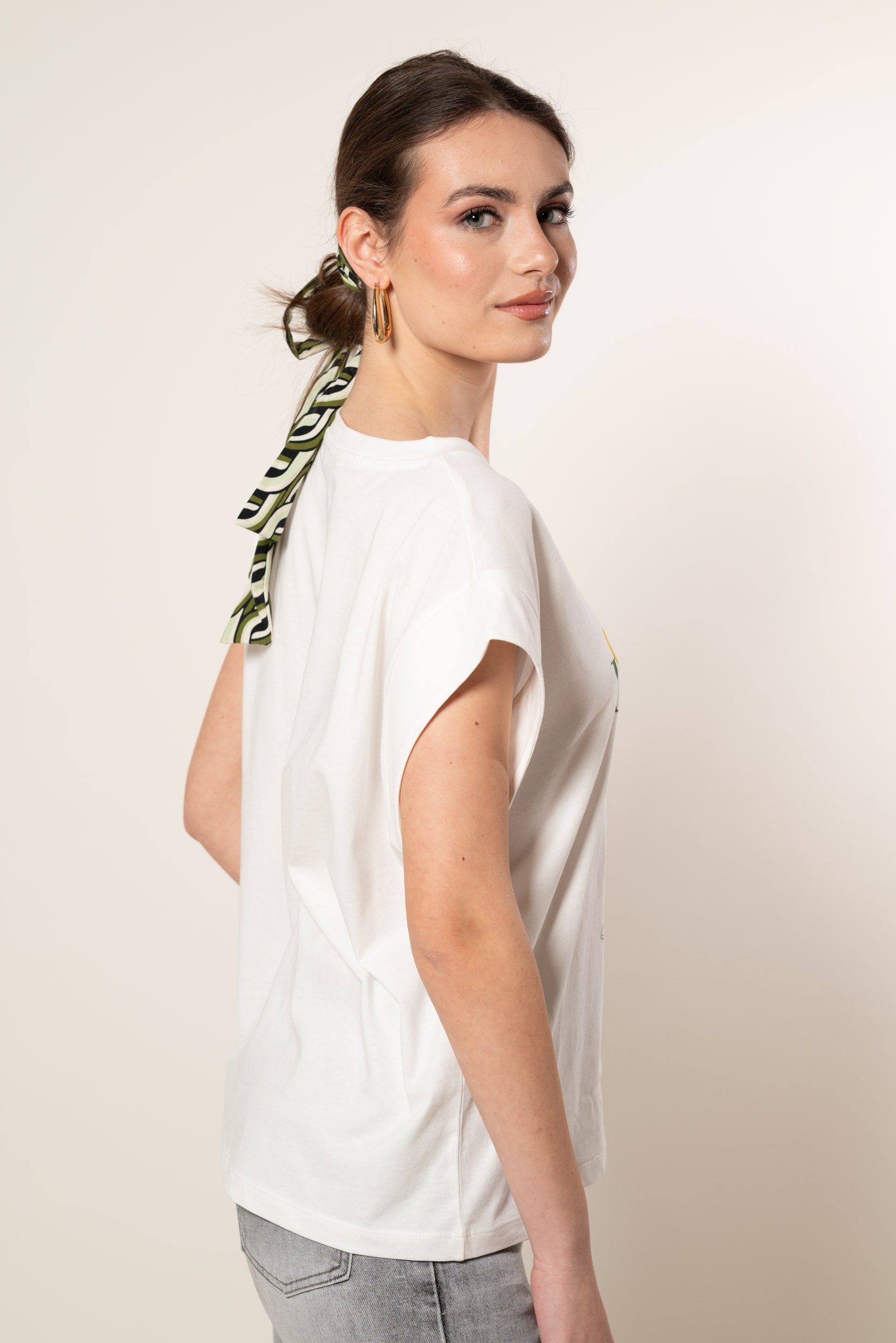 T_Shirt Lemon|Colore:Bianco latte