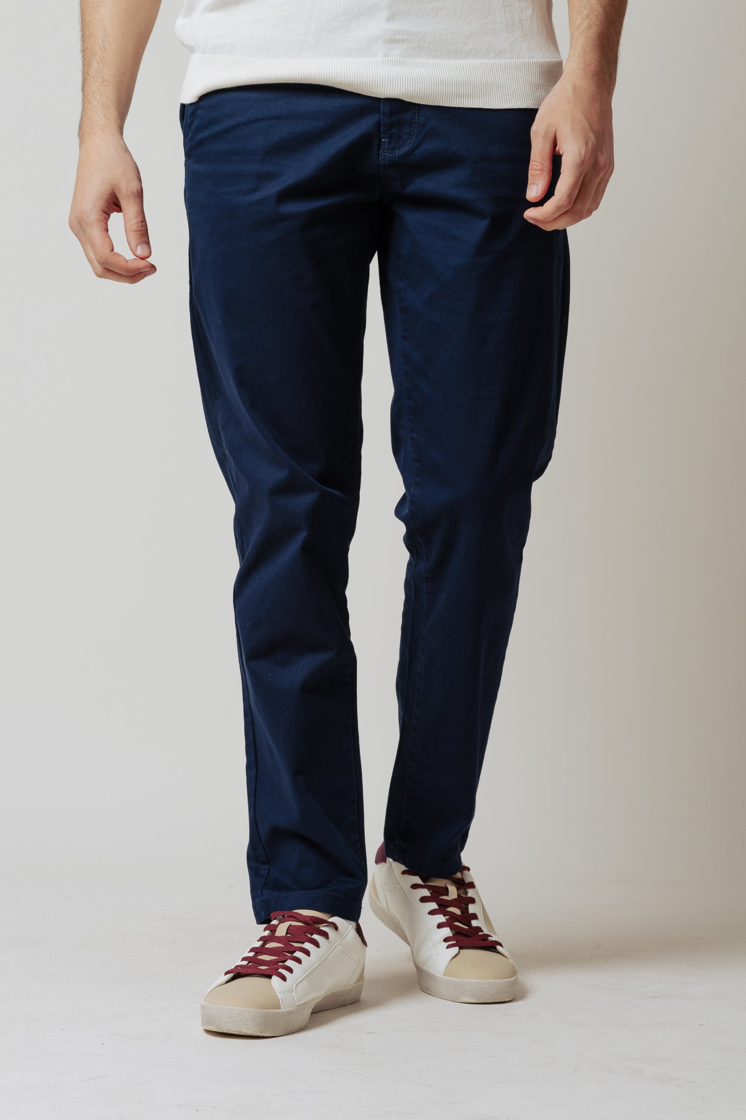 Pantaoni Chino Regular|Colore:Blu