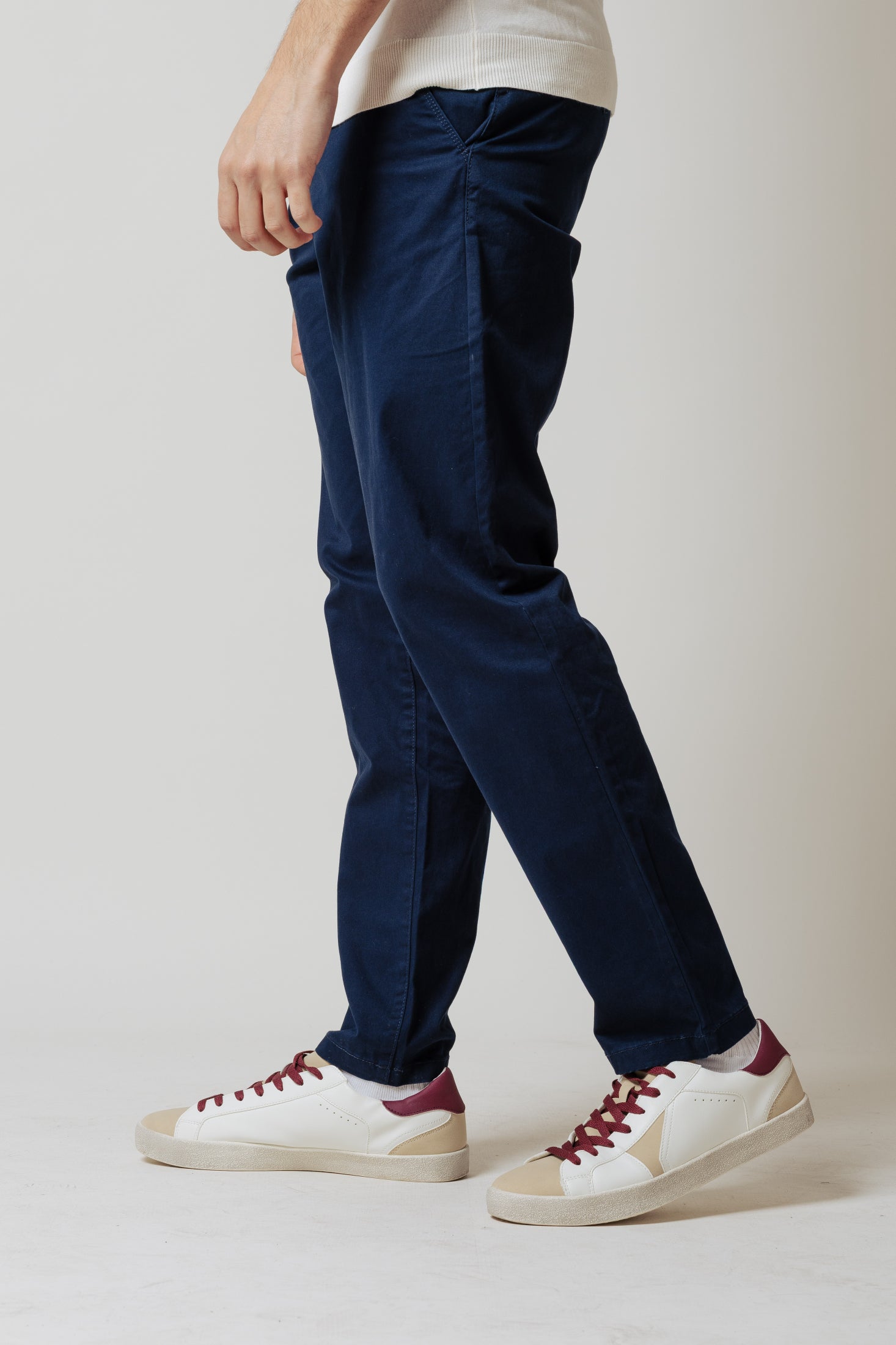 Pantaoni Chino Regular|Colore:Blu