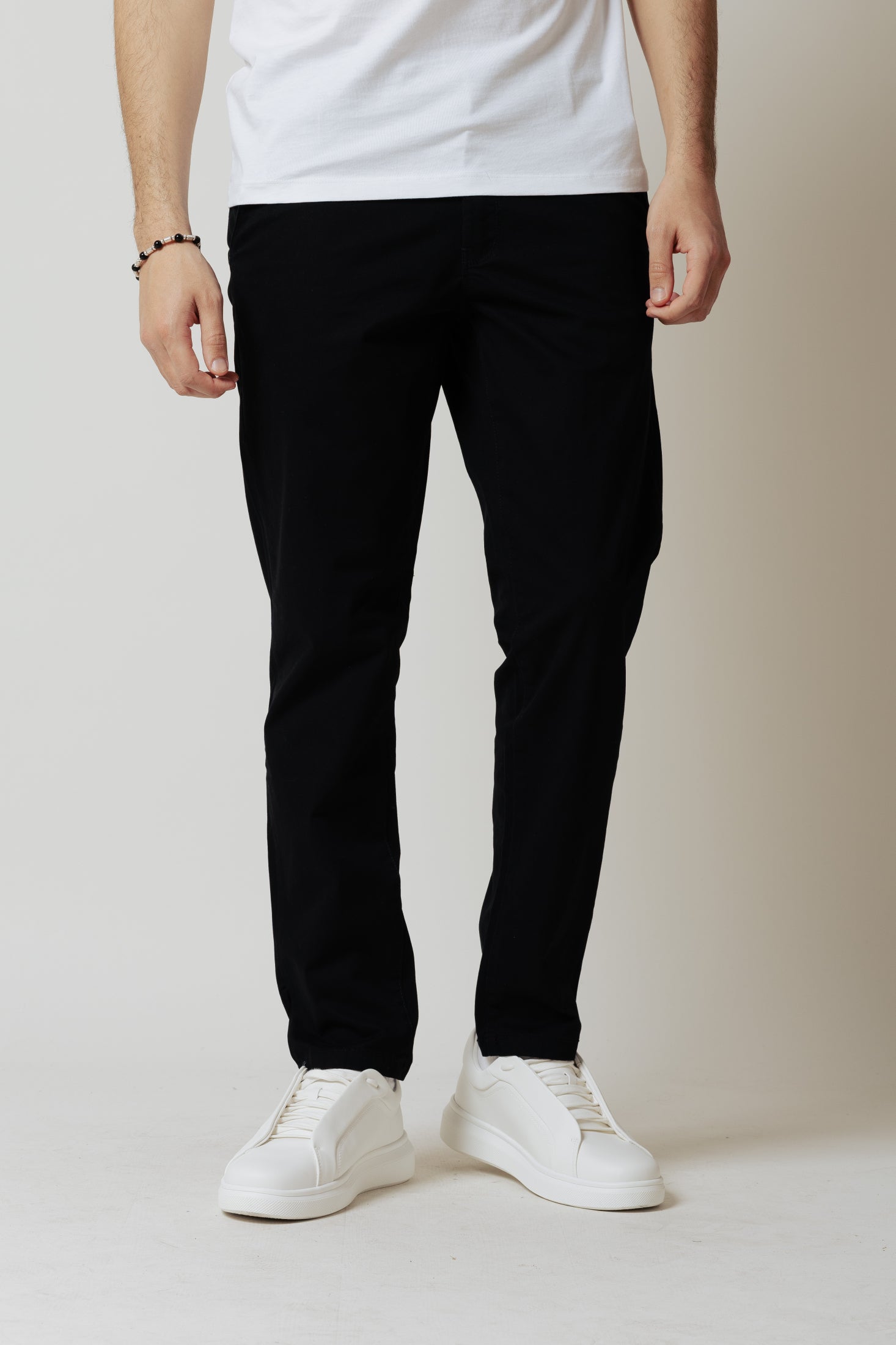 Pantaoni Chino Regular|Colore:Nero