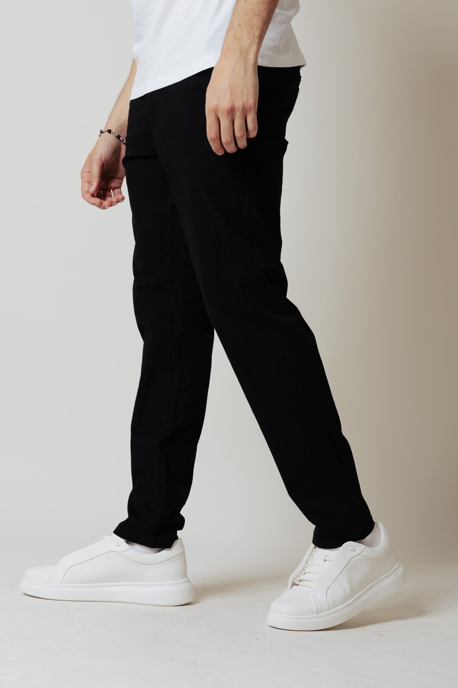 Pantaoni Chino Regular|Colore:Nero