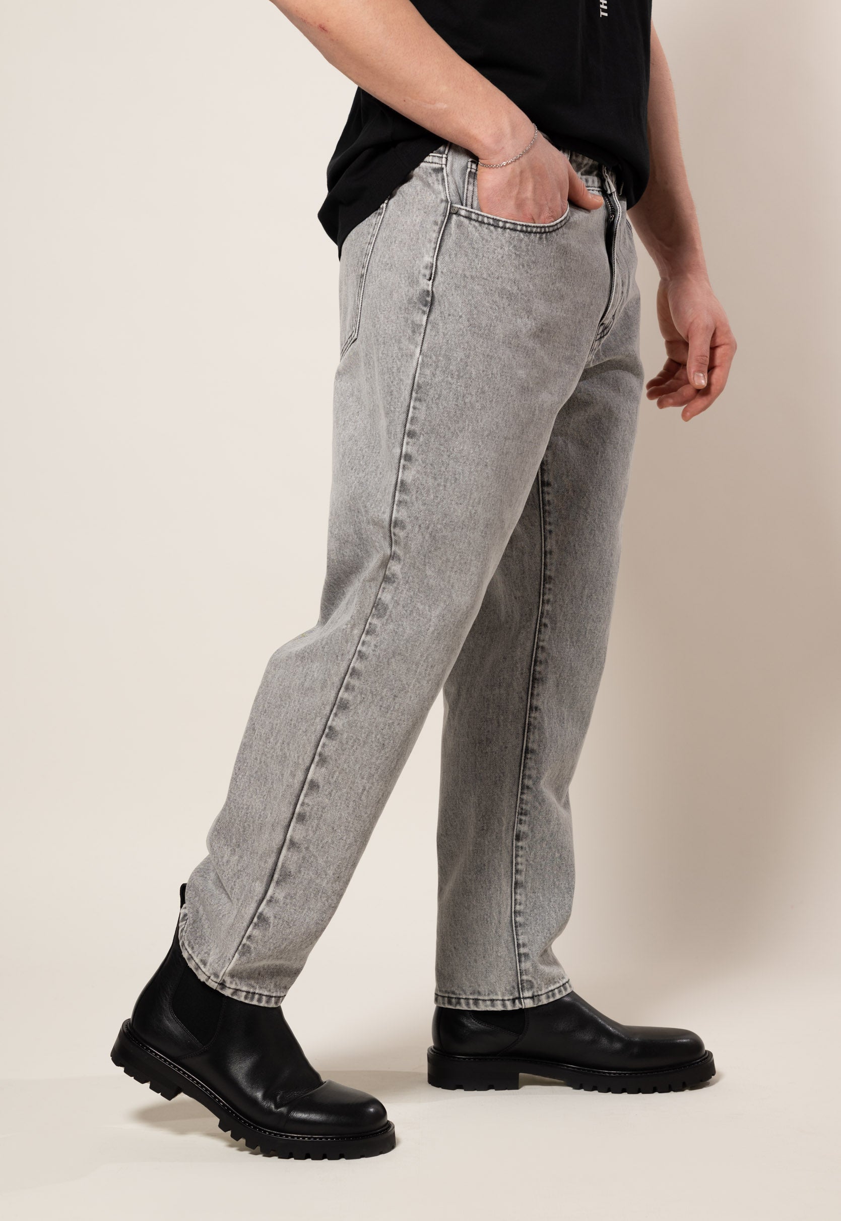 Jeans Carrot NY|Colore:Grigio chiaro
