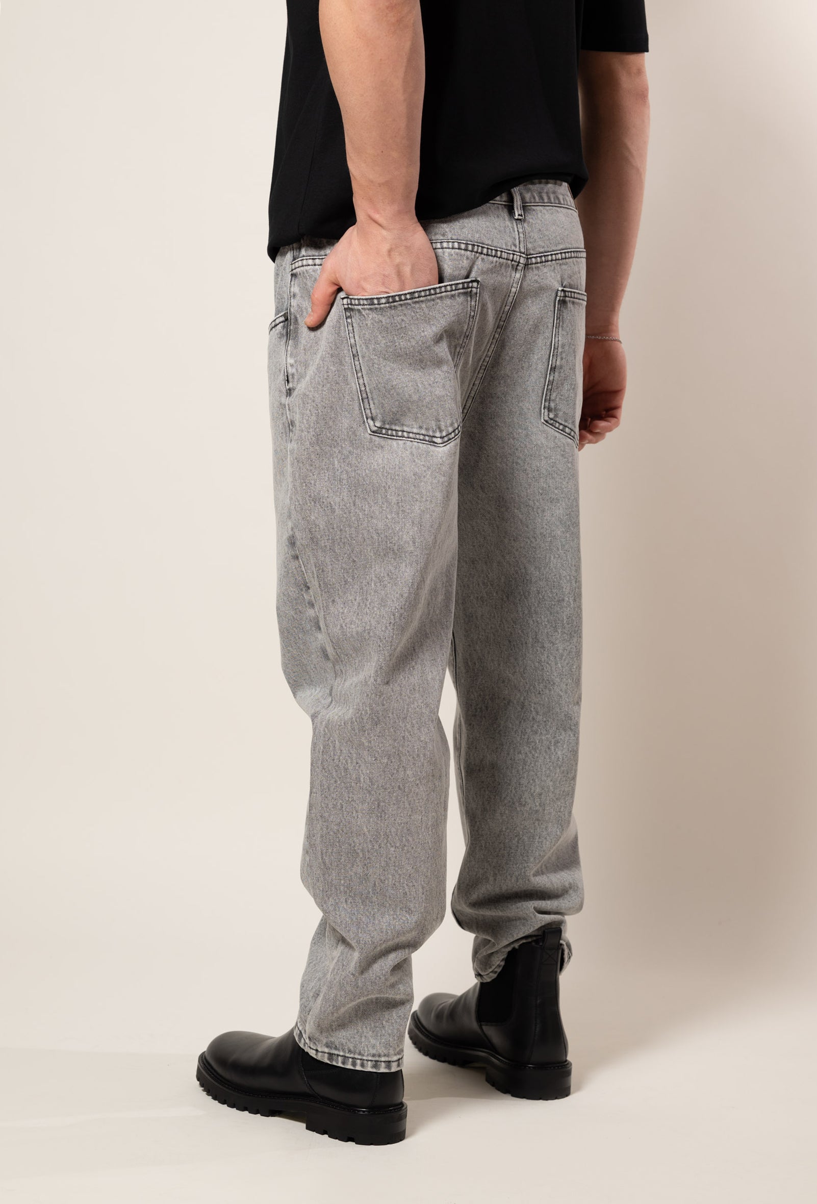 Jeans Carrot NY|Colore:Grigio chiaro