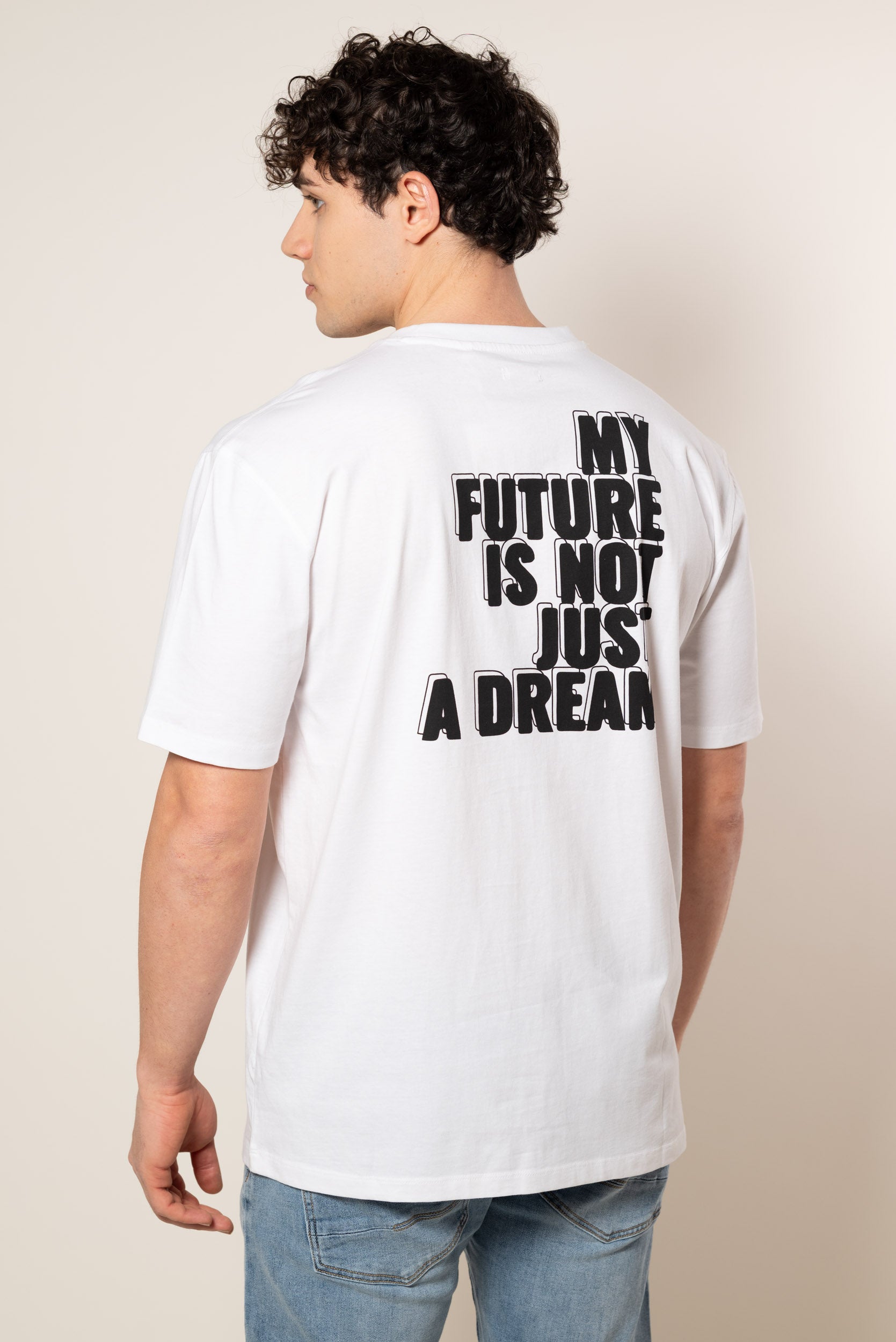 T-Shirt Future|Colore:Bianco