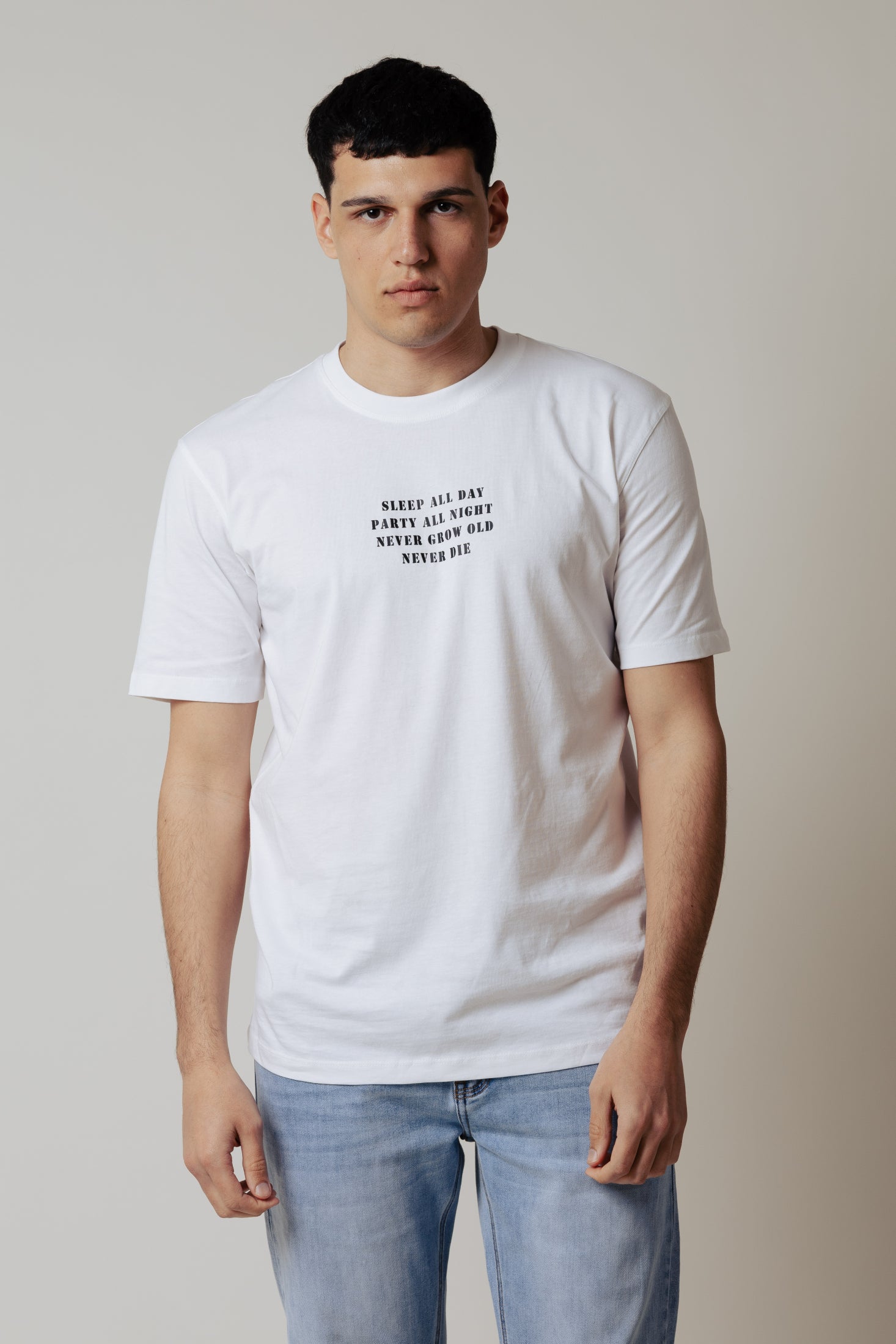 T-Shirt Sleep Day|Colore:Bianco