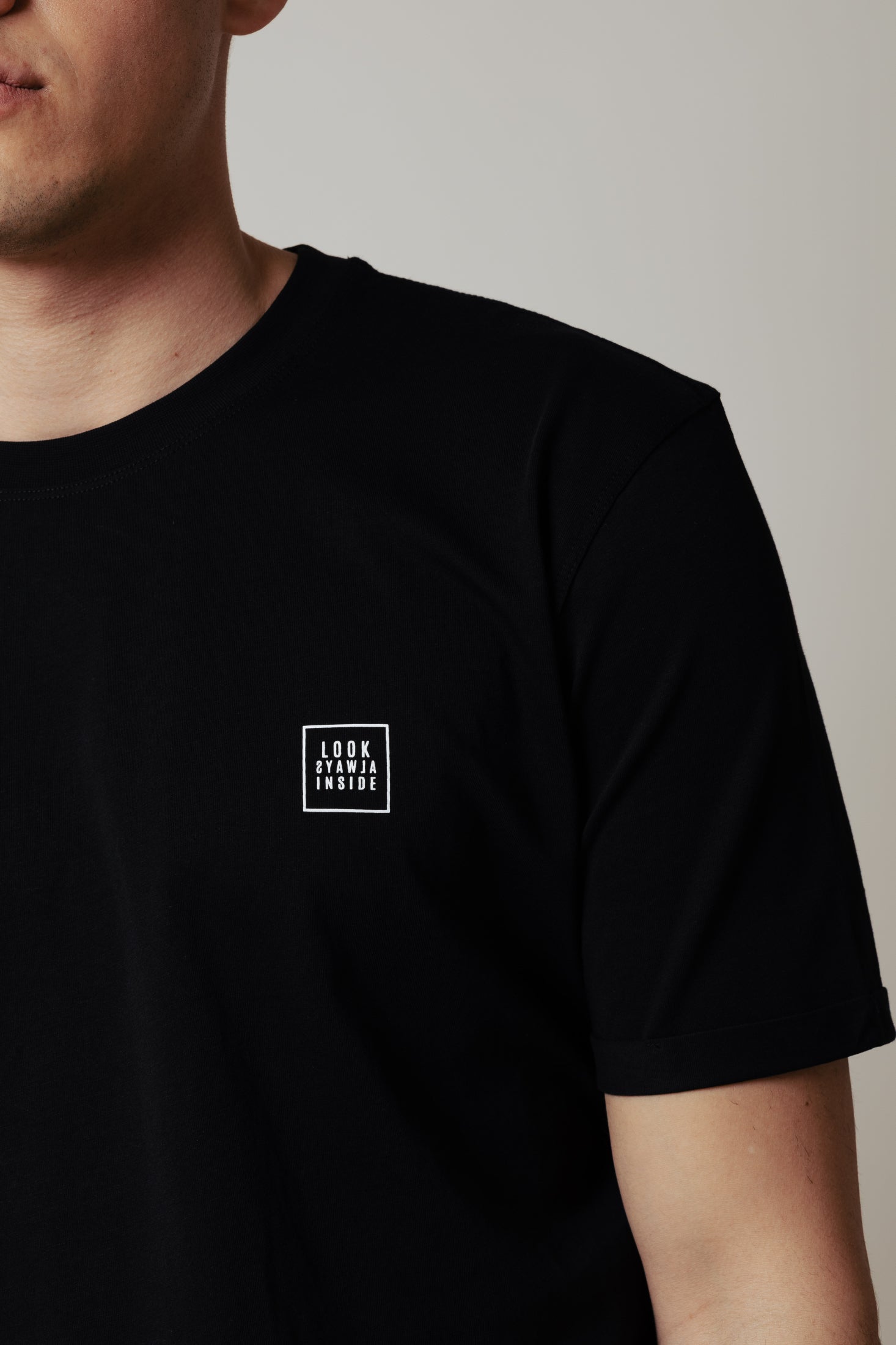 T-Shirt Inside|Colore:Nero