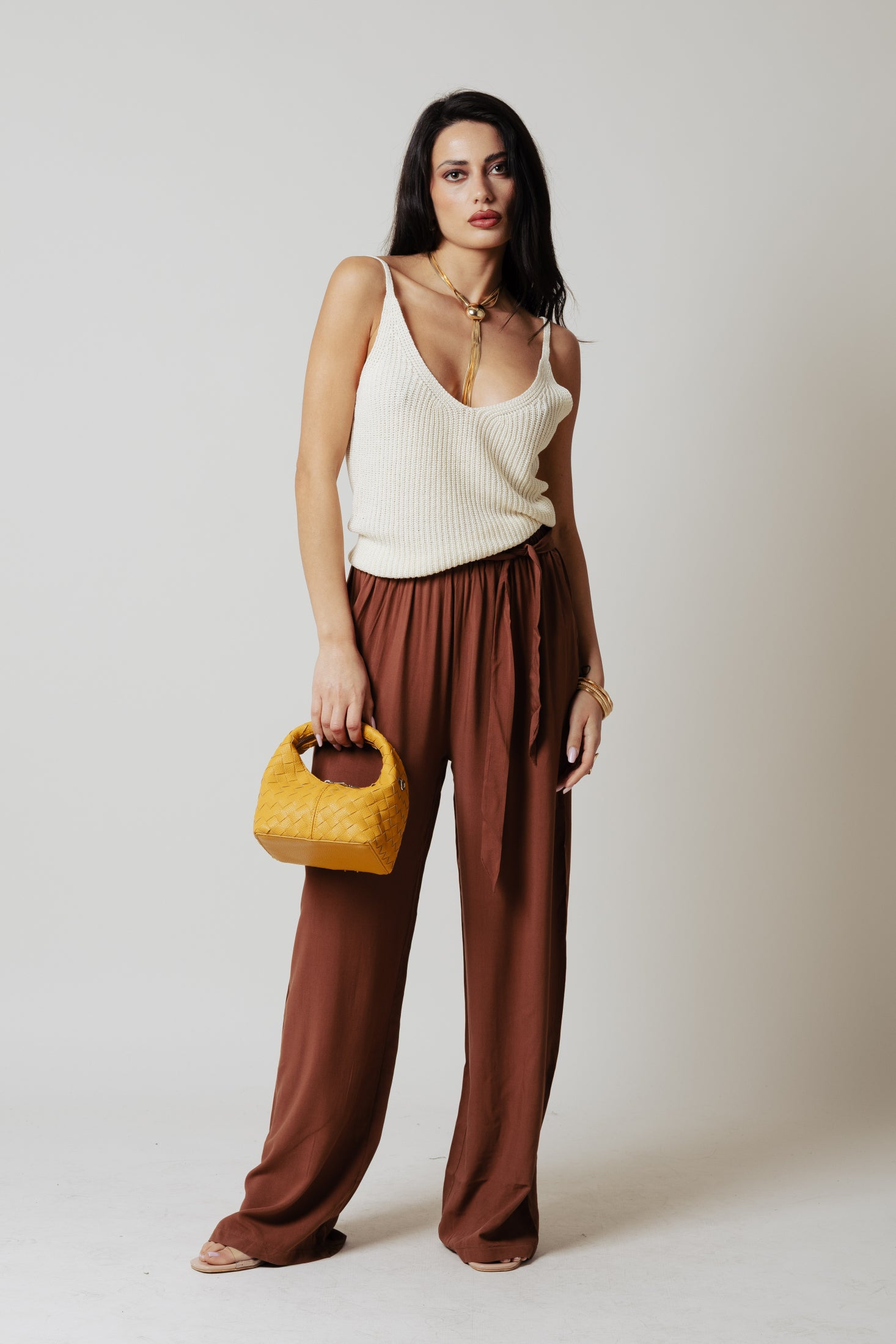 Top in filo|Colore:Avorio