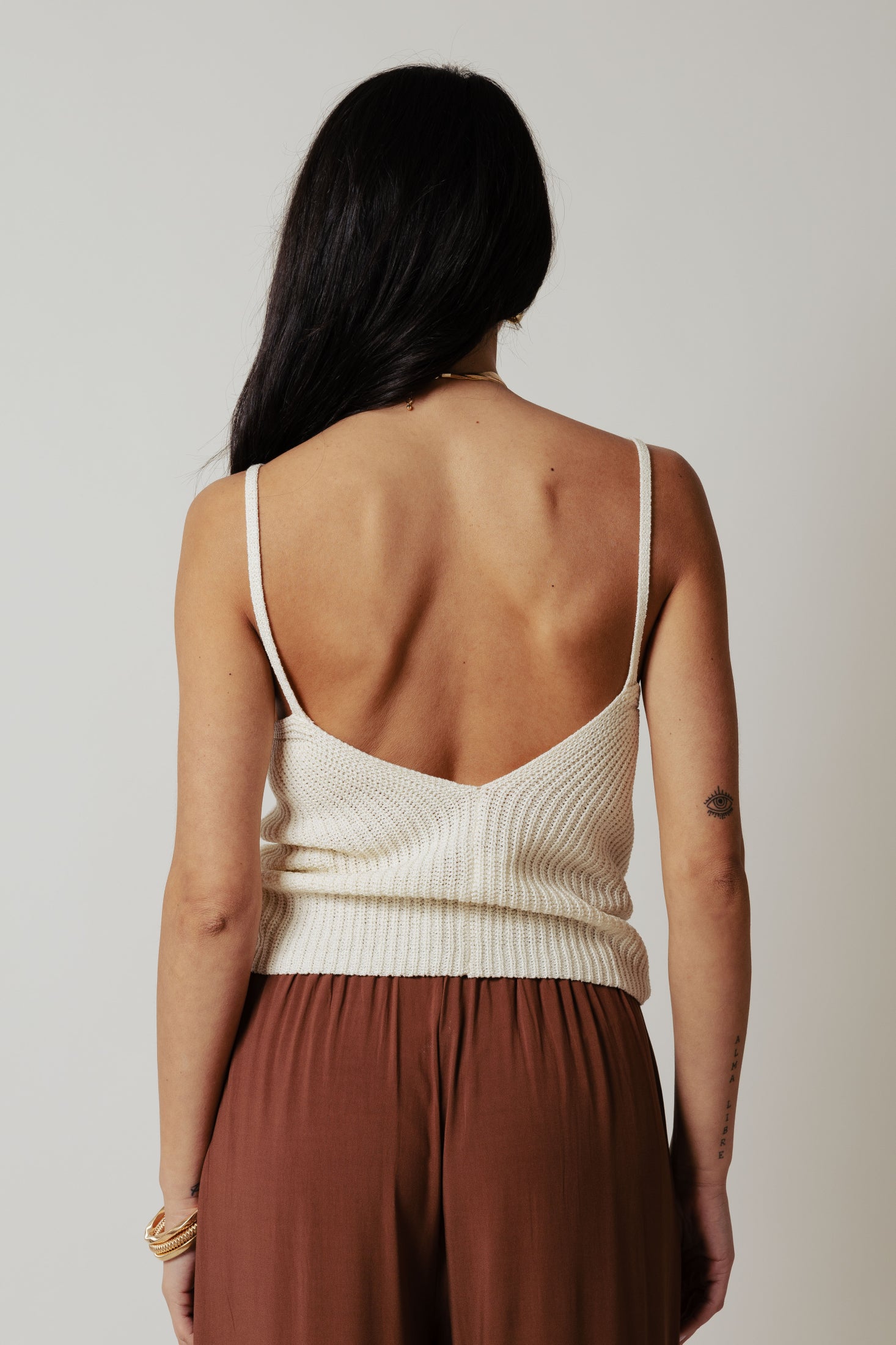 Top in filo|Colore:Avorio