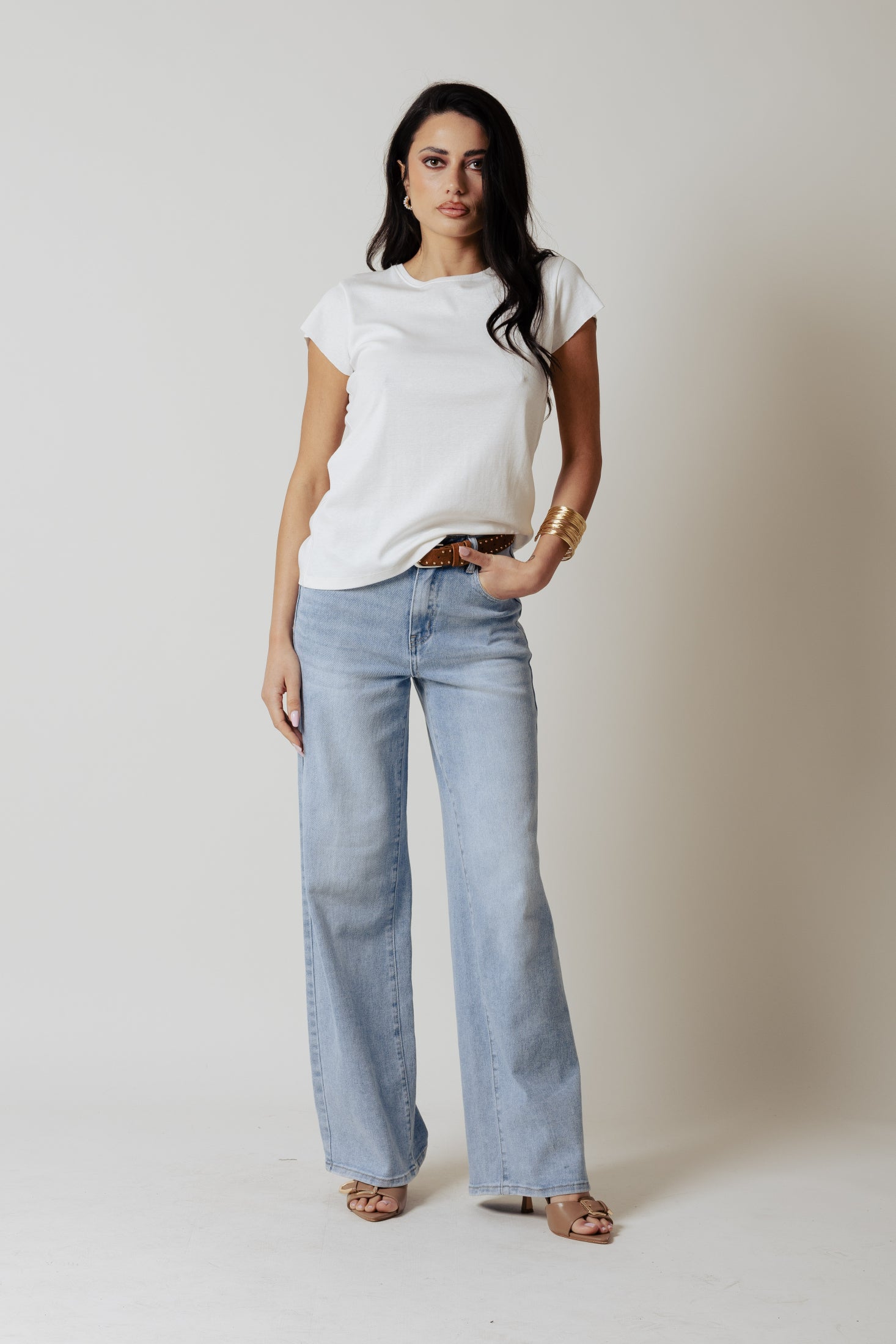 T-Shirt cotone |Colore:Bianco latte