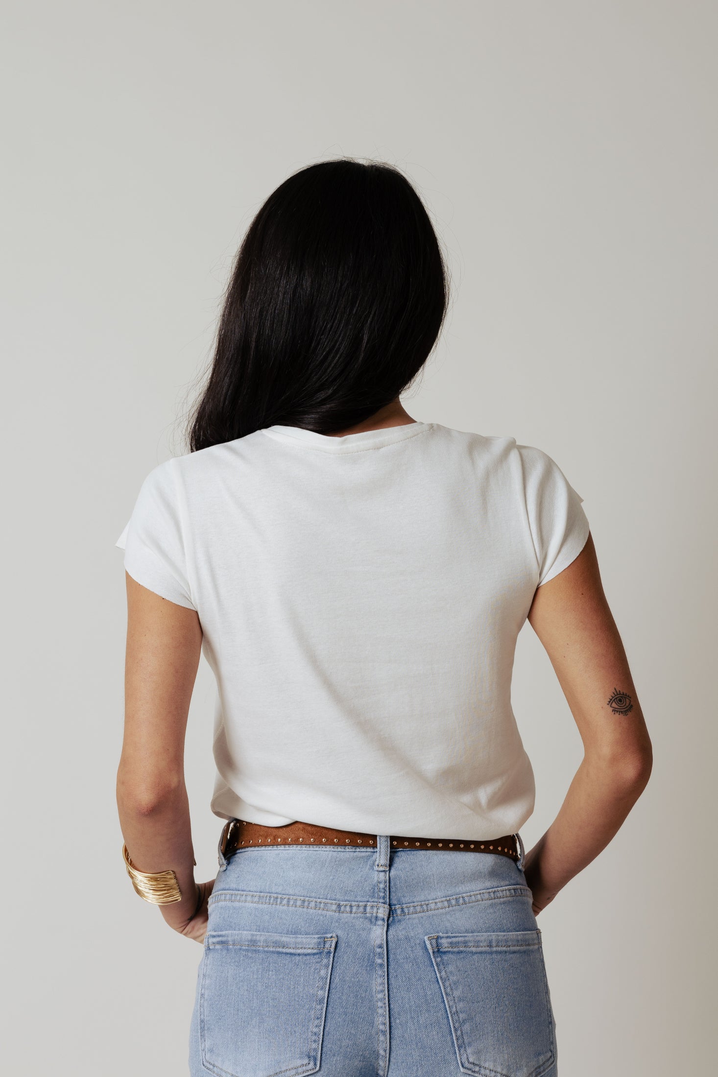 T-Shirt cotone |Colore:Bianco latte