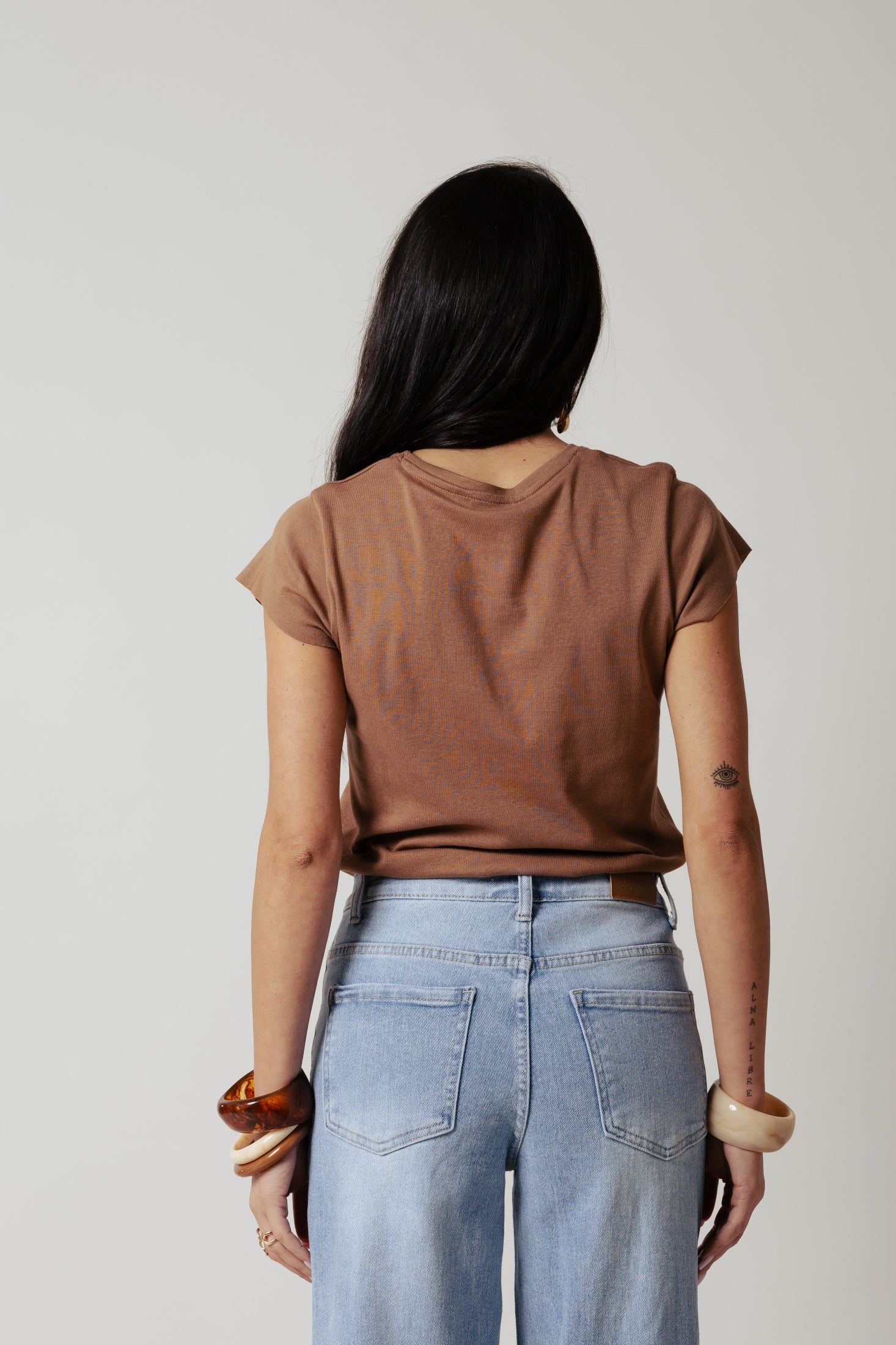 T-Shirt cotone |Colore:Nocciola