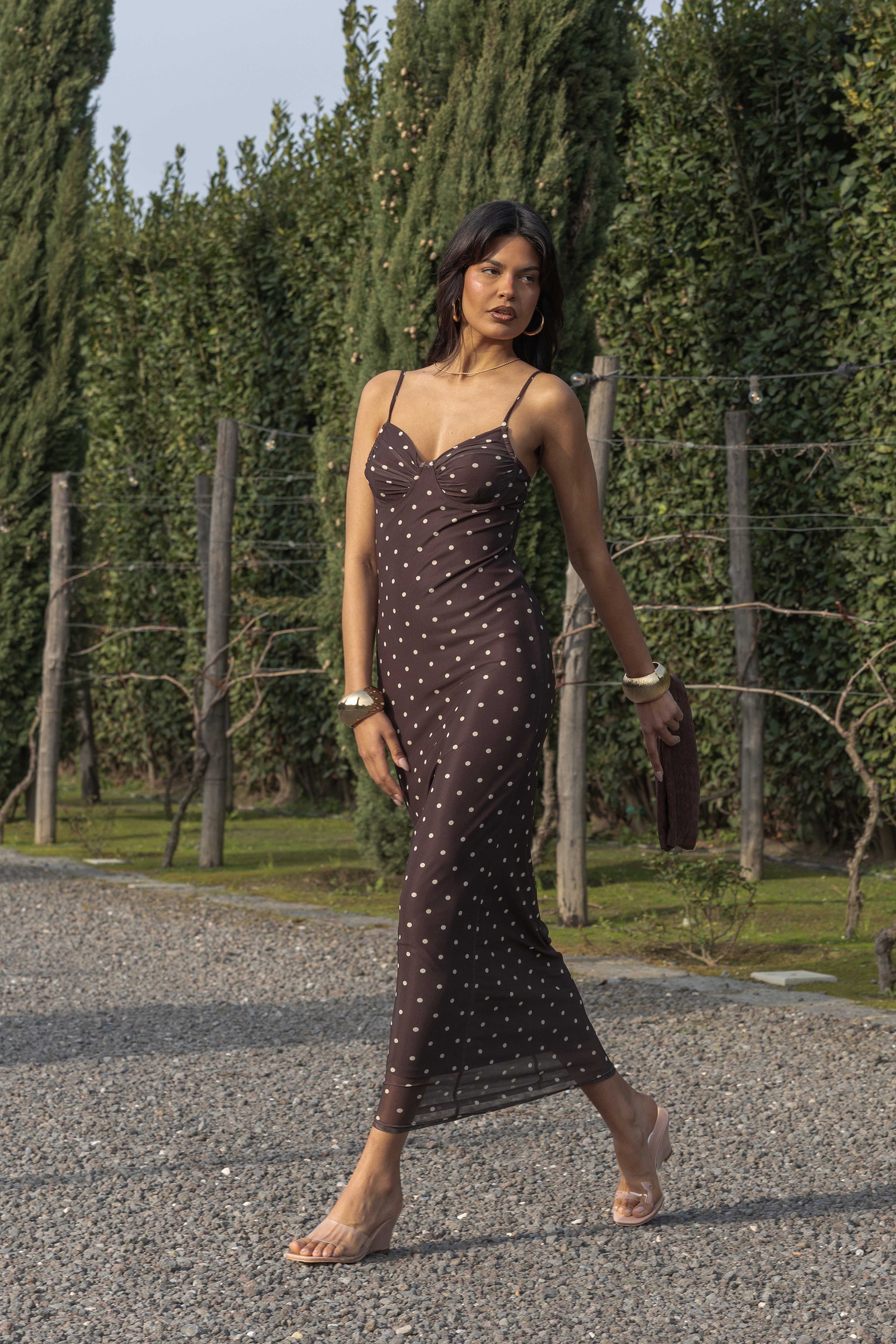 Vestito Annie|Colore:Marrone