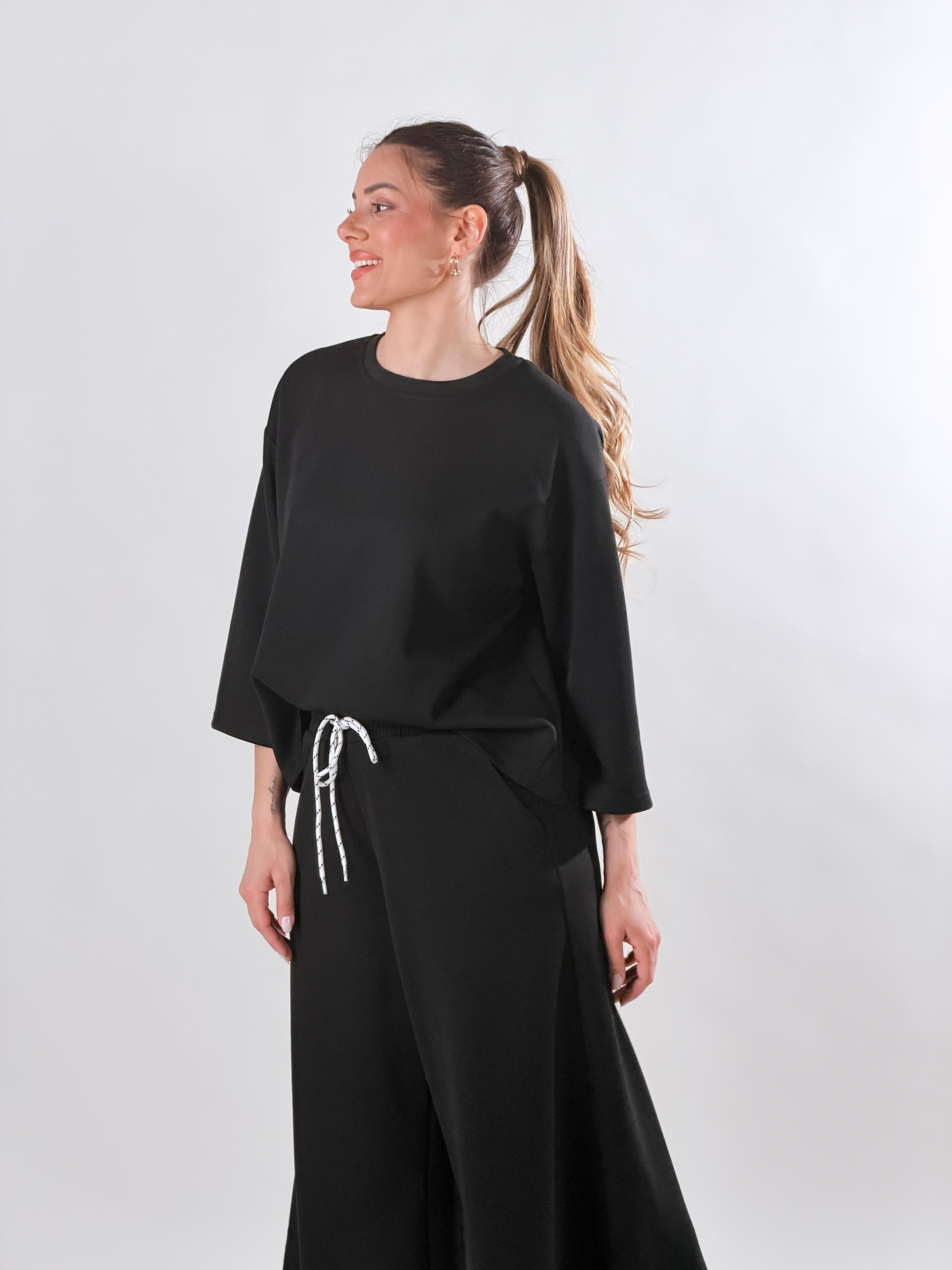 Maglia Stefy|Colore:Nero