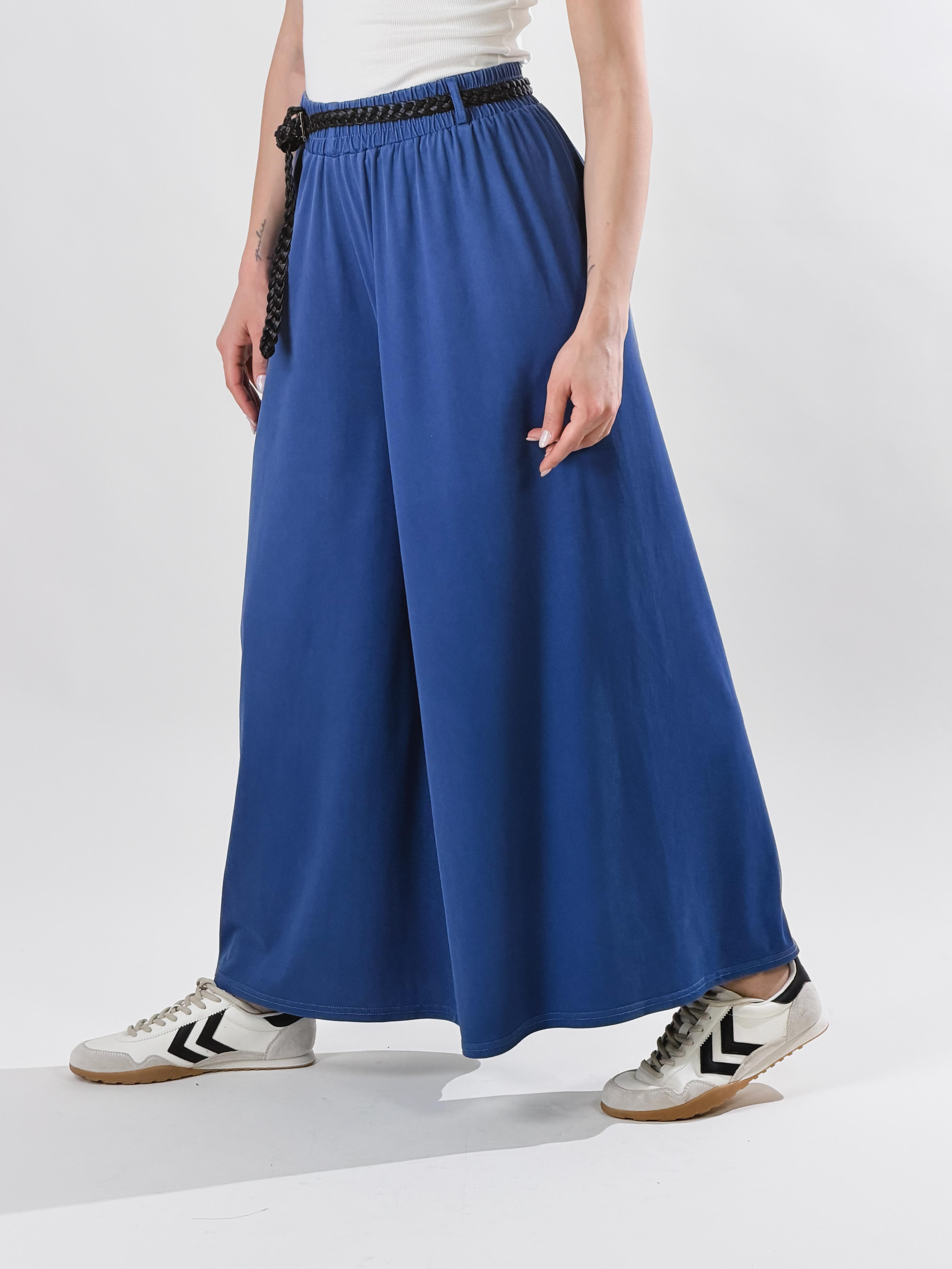 Pantalone Samurai effetto denim|Colore:Blu