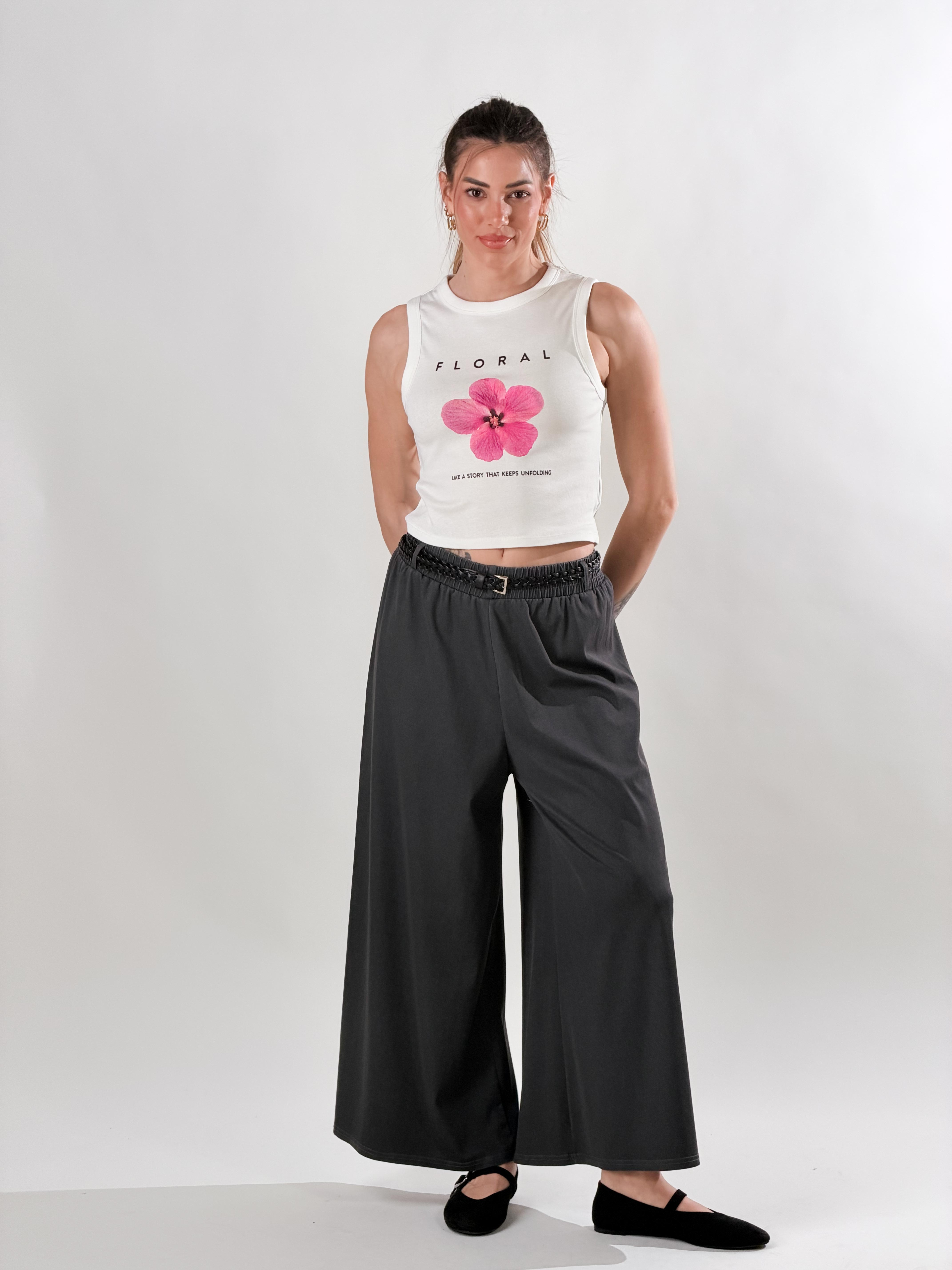 Pantalone Samurai effetto denim|Colore:Grigio