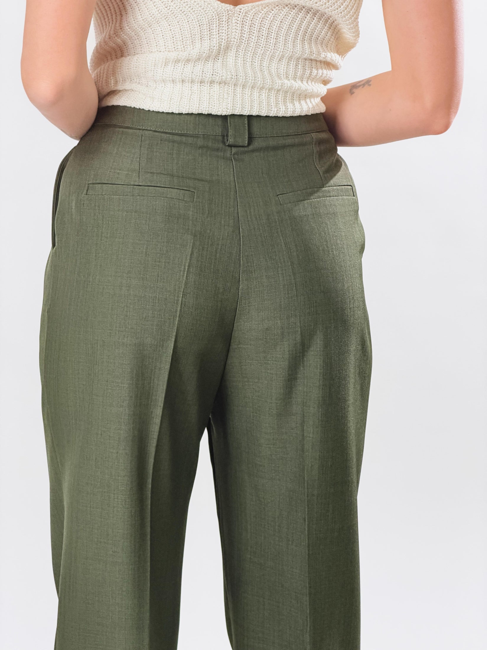Pantalone Manola|Colore:Militare