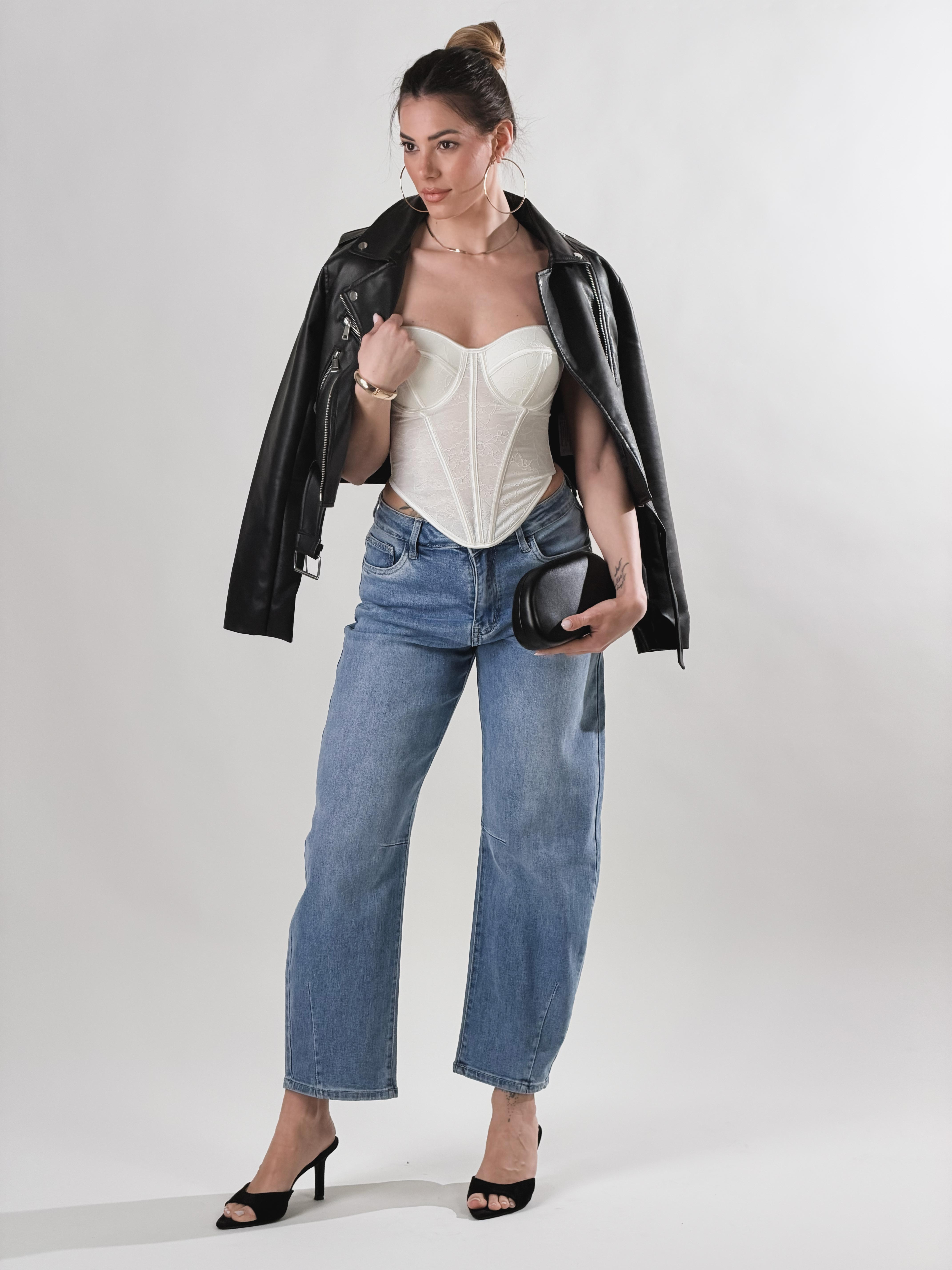 Top Bralette Pizzo|Colore:Bianco