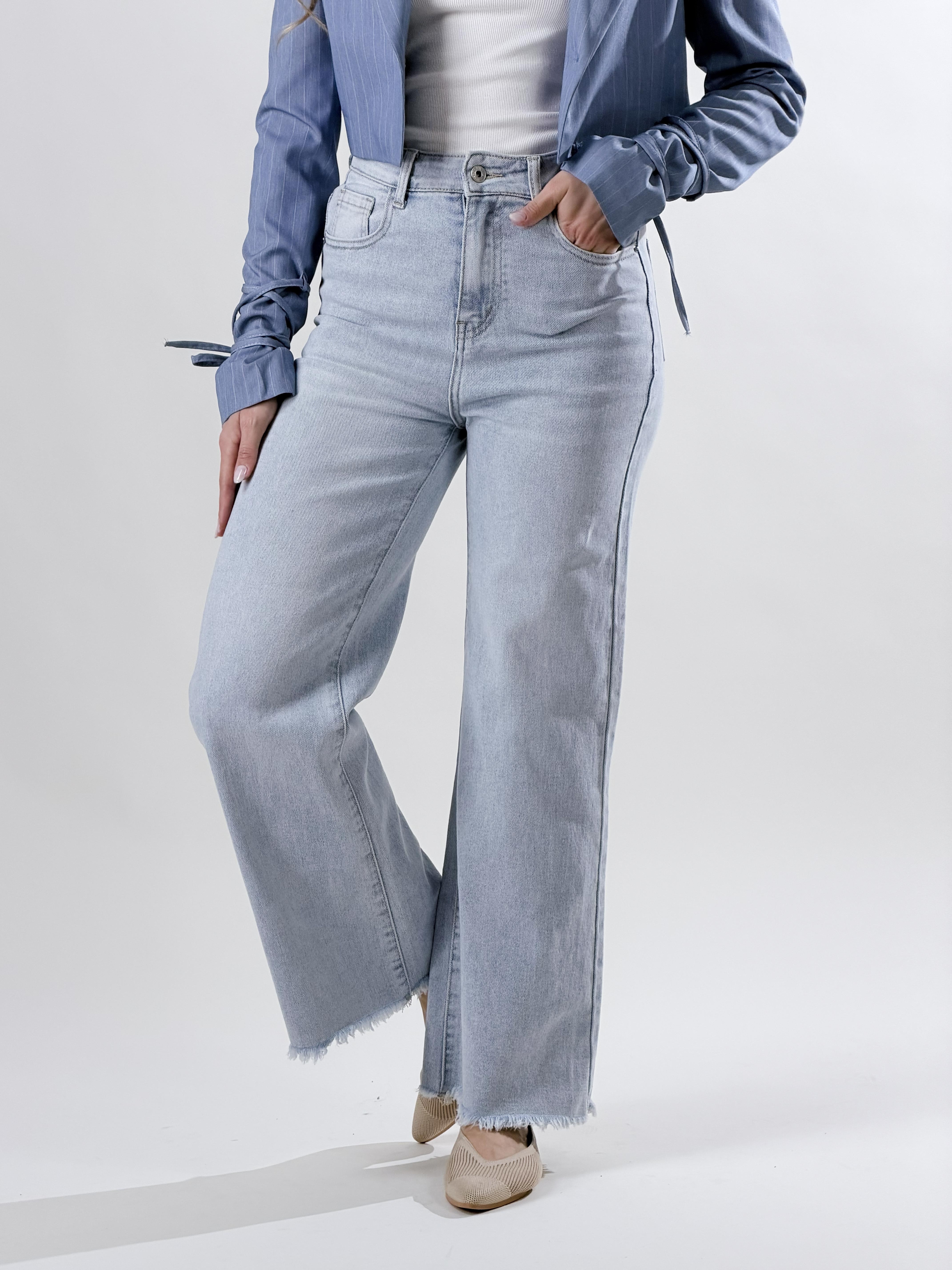Jeans Samba straight|Colore:Blu chiaro