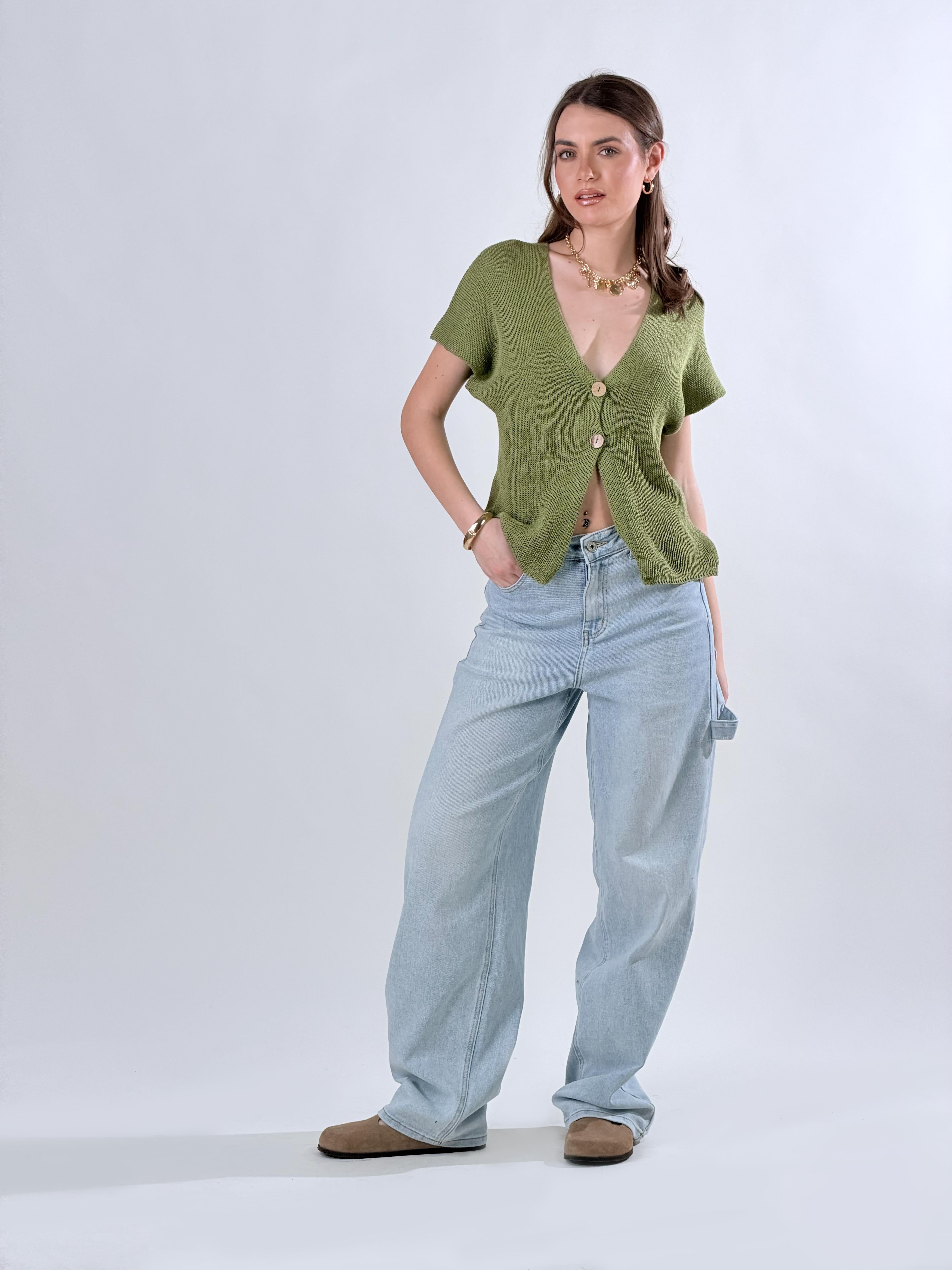 Jeans baggy carpenter|Colore:Blu chiaro