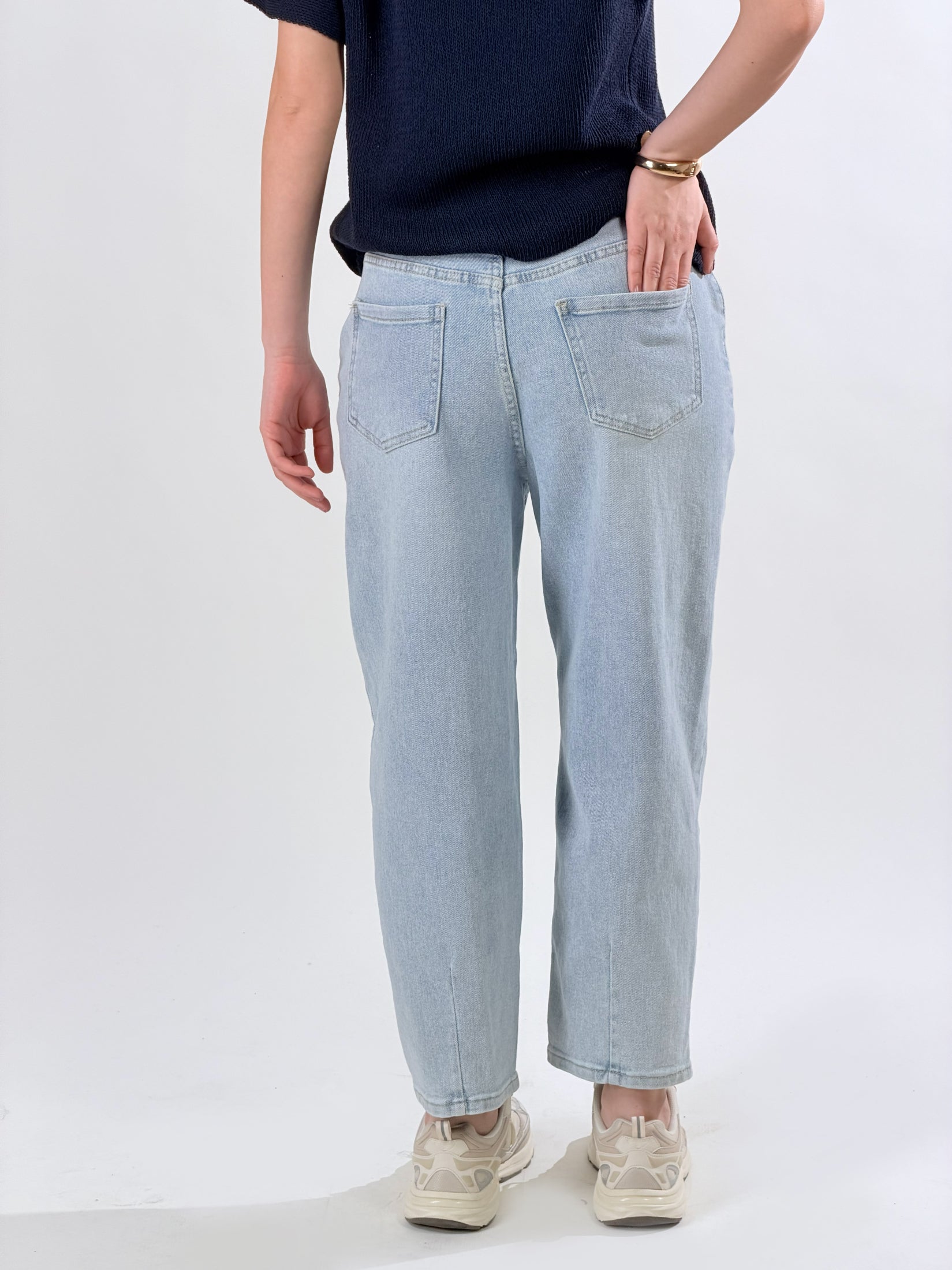 Jeans Mom Fit|Colore:Blu chiaro