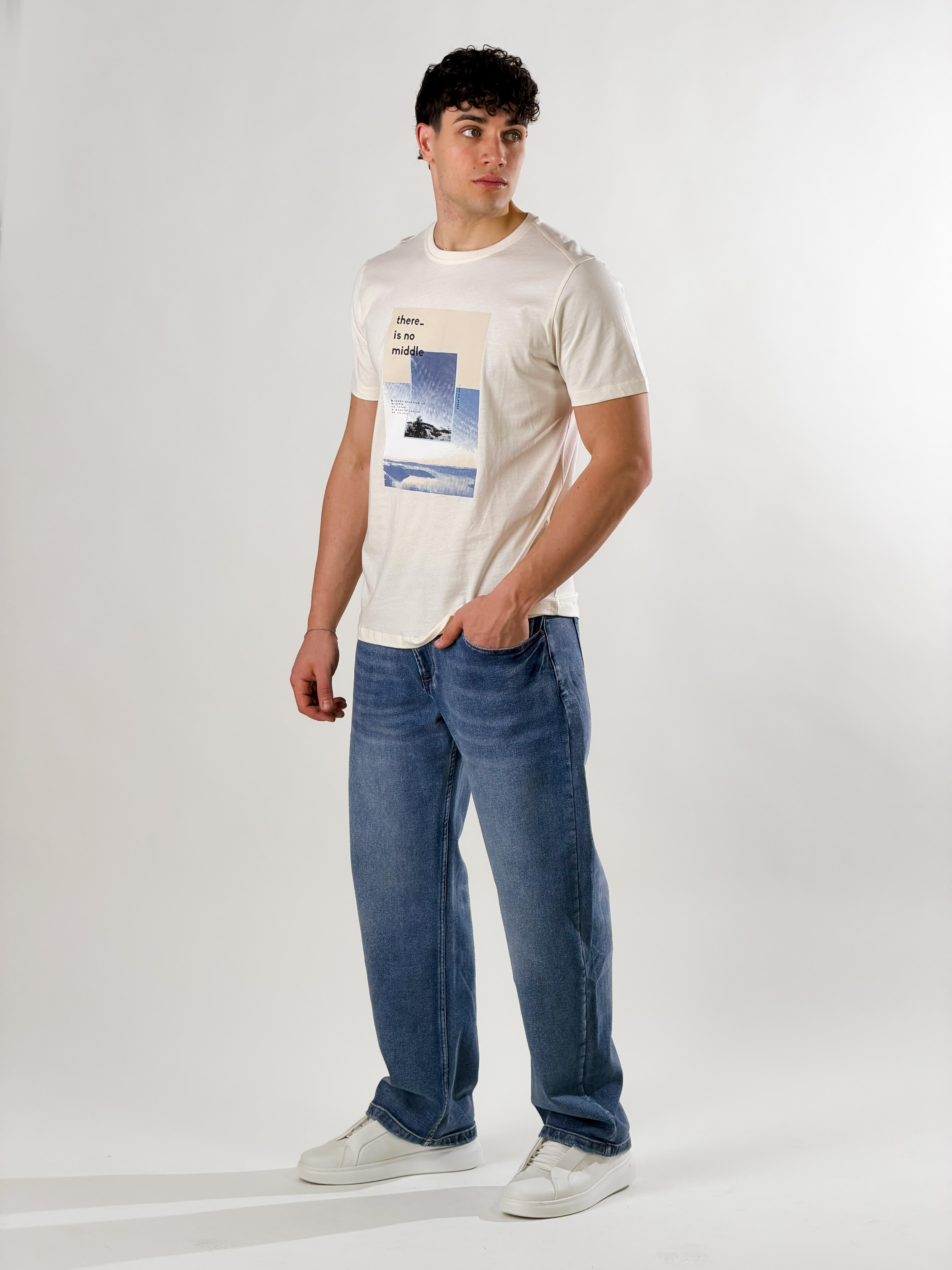 Jeans Balloon|Colore:Blu medio