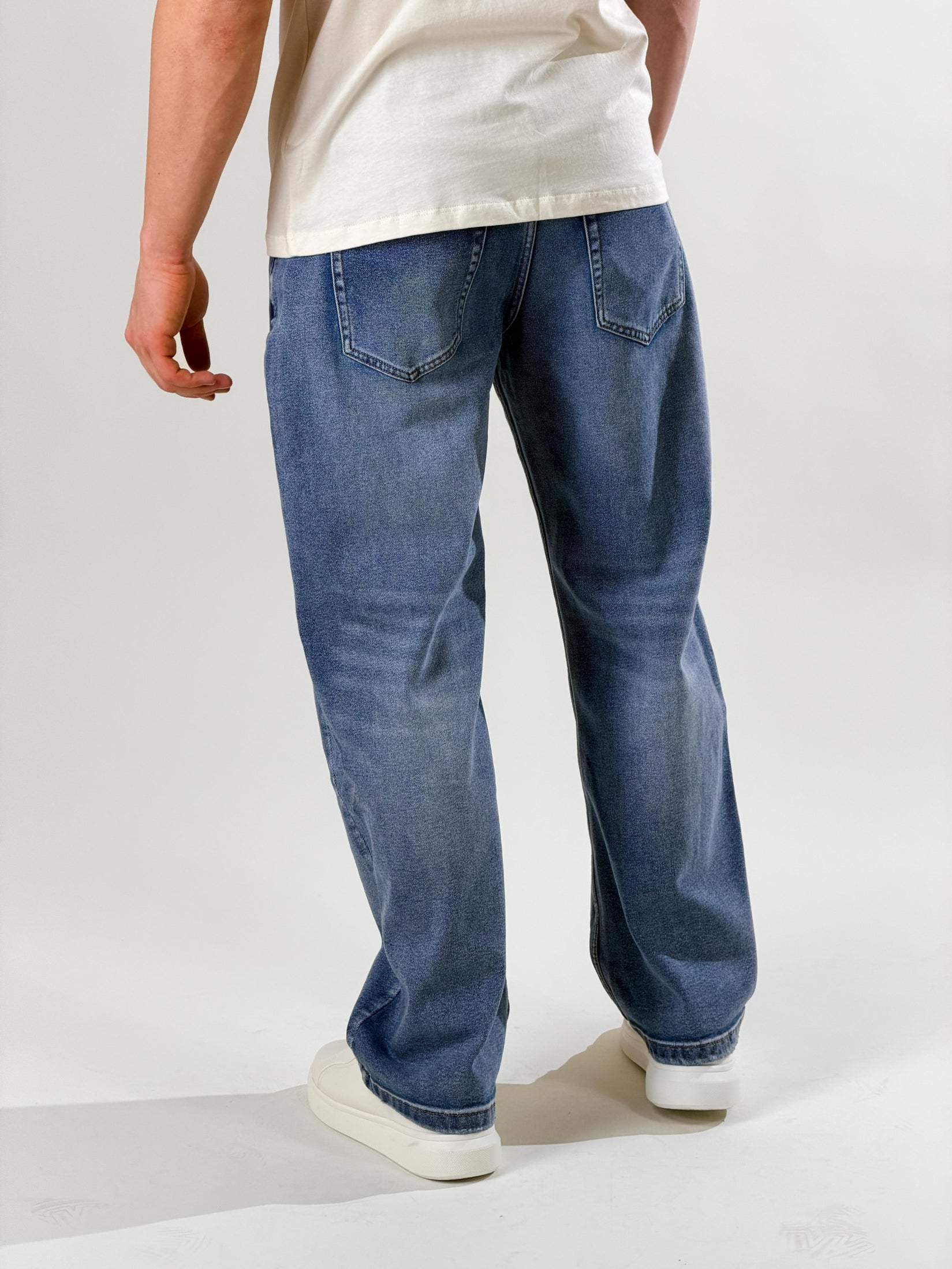 Jeans Balloon|Colore:Blu medio